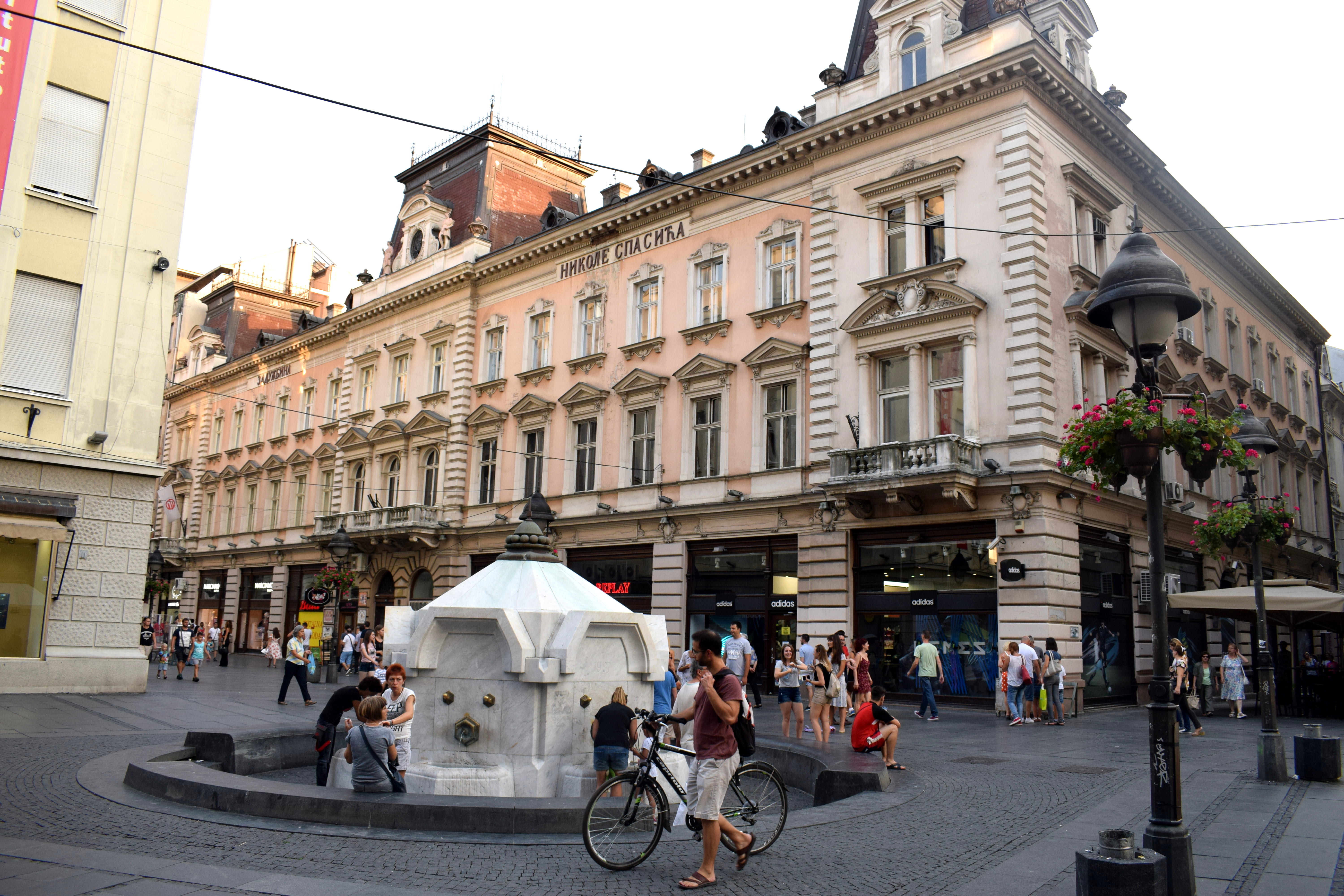 Knez Mihailova Street in Belgrade, Serbia (Beograd, Srbija) 