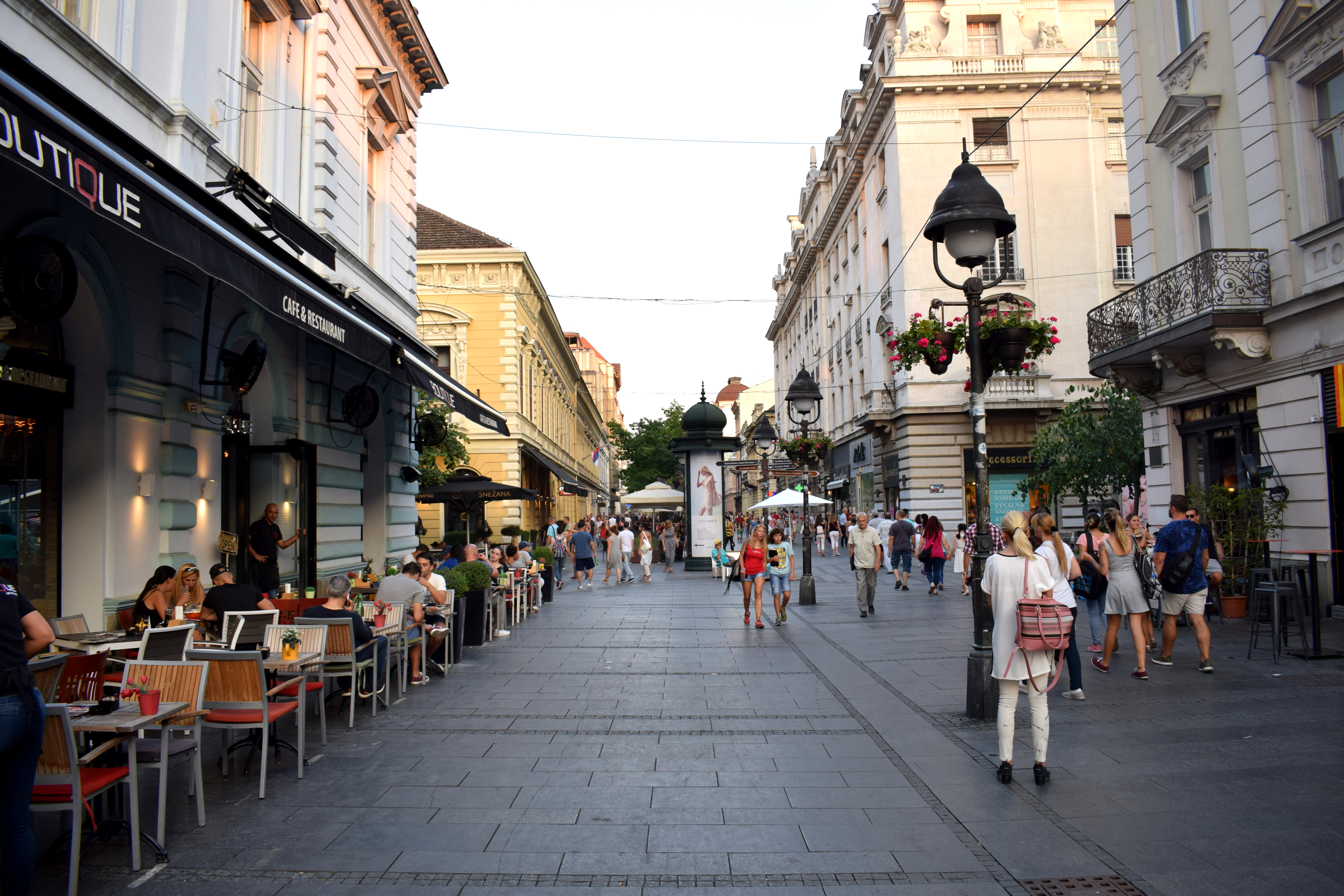 Knez Mihailova Street in Belgrade, Serbia