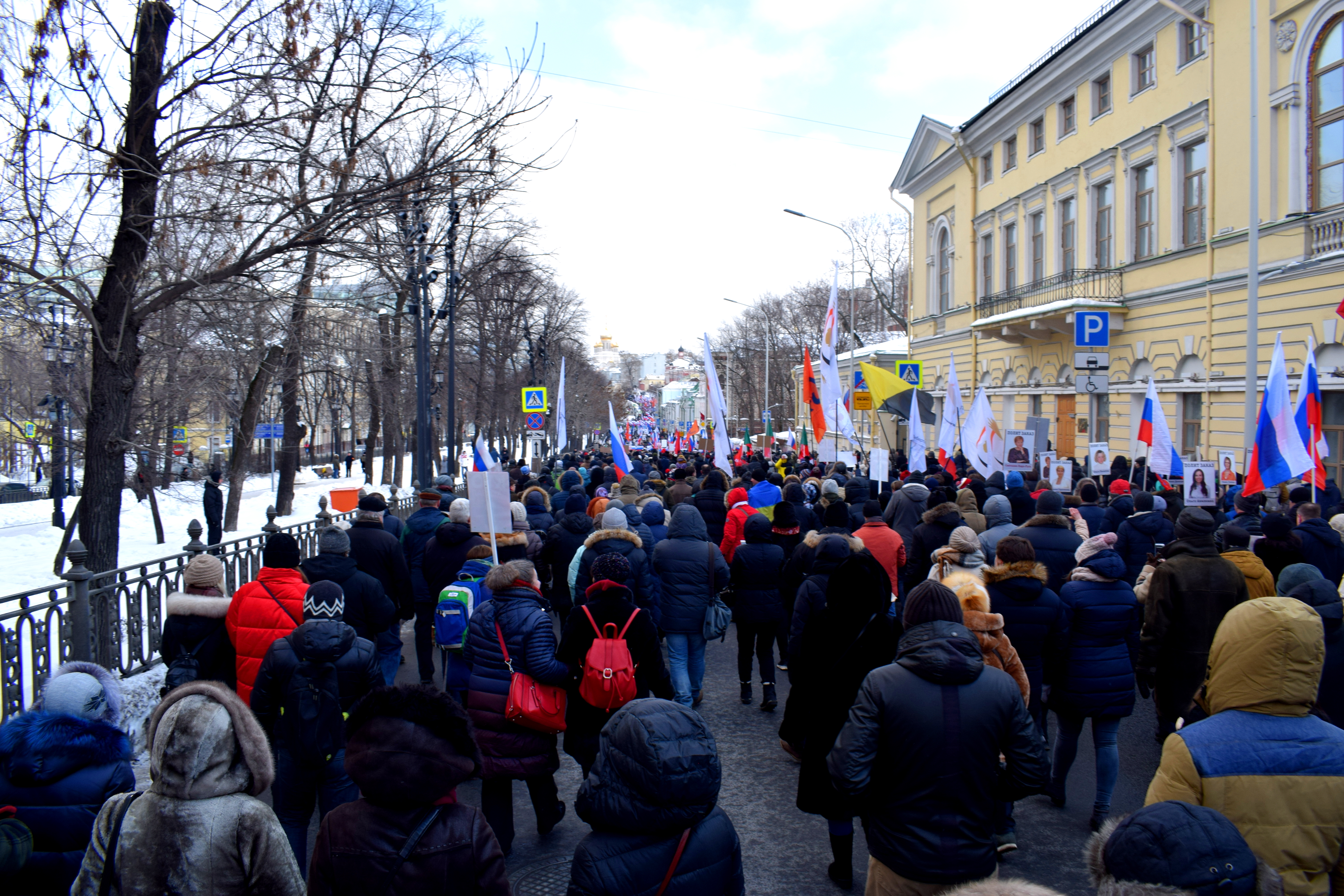 Boris Nemtsov March Moscow 2018 