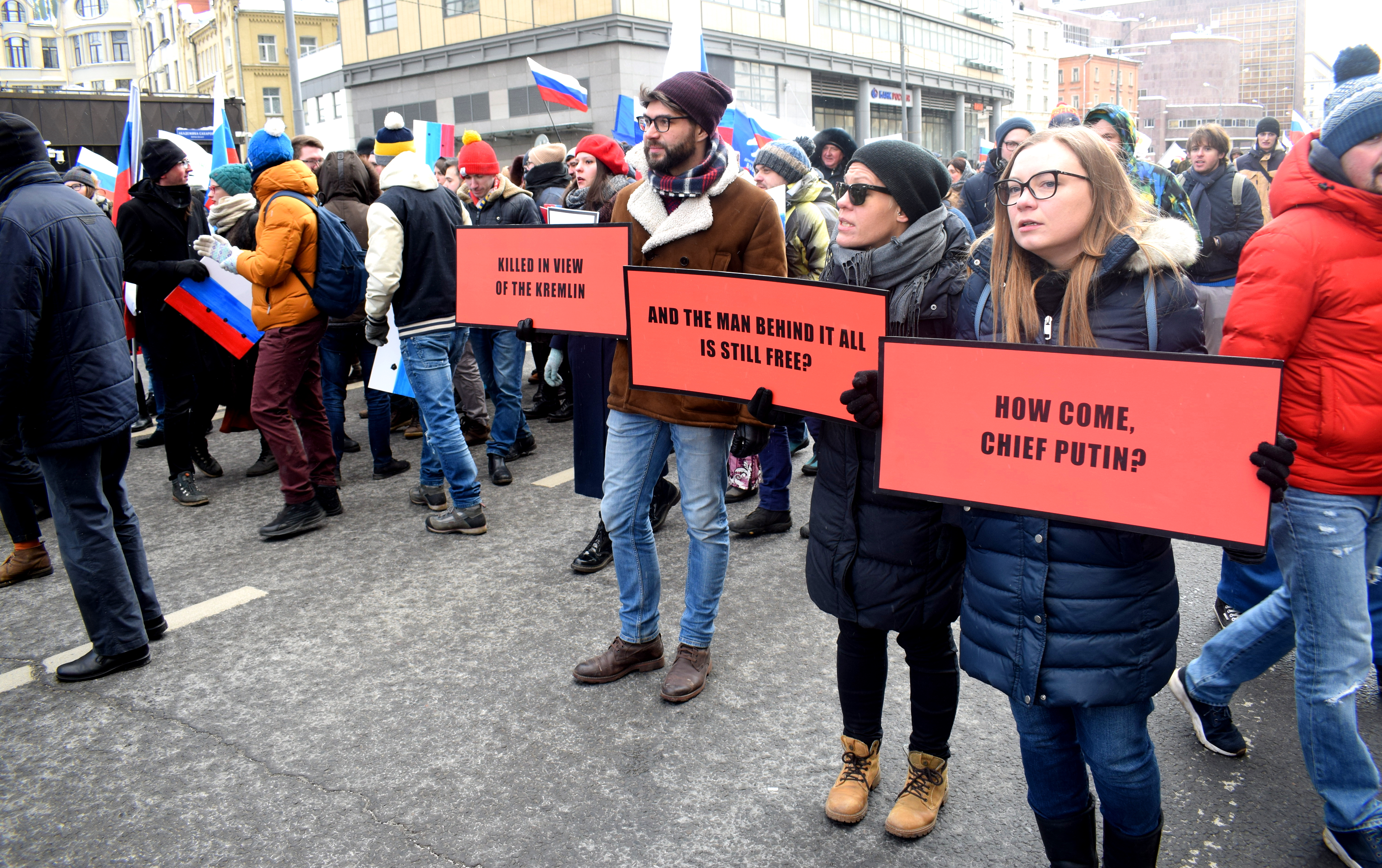 Boris Nemtsov March Moscow 2018 