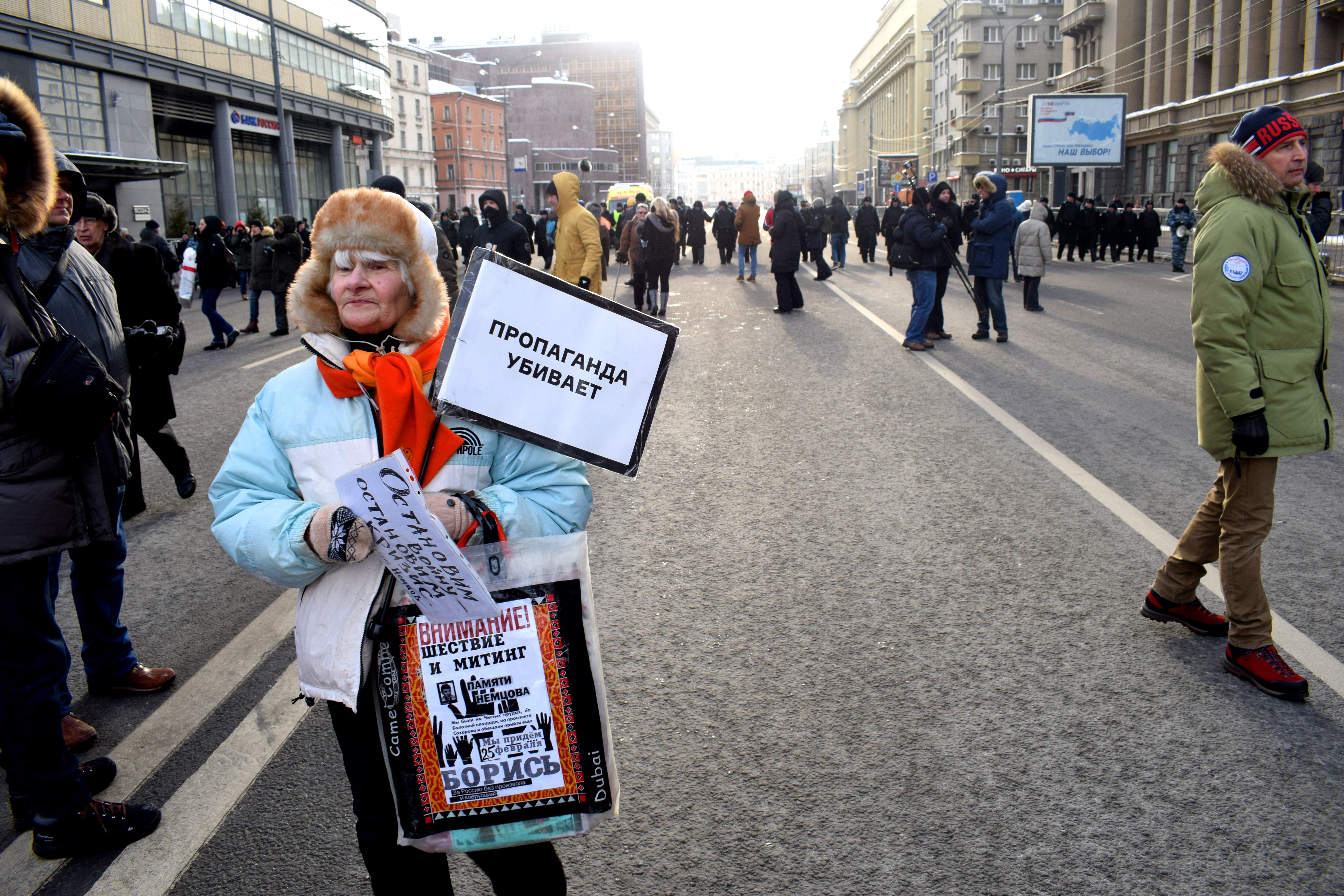 Boris Nemtsov March Moscow 2018 