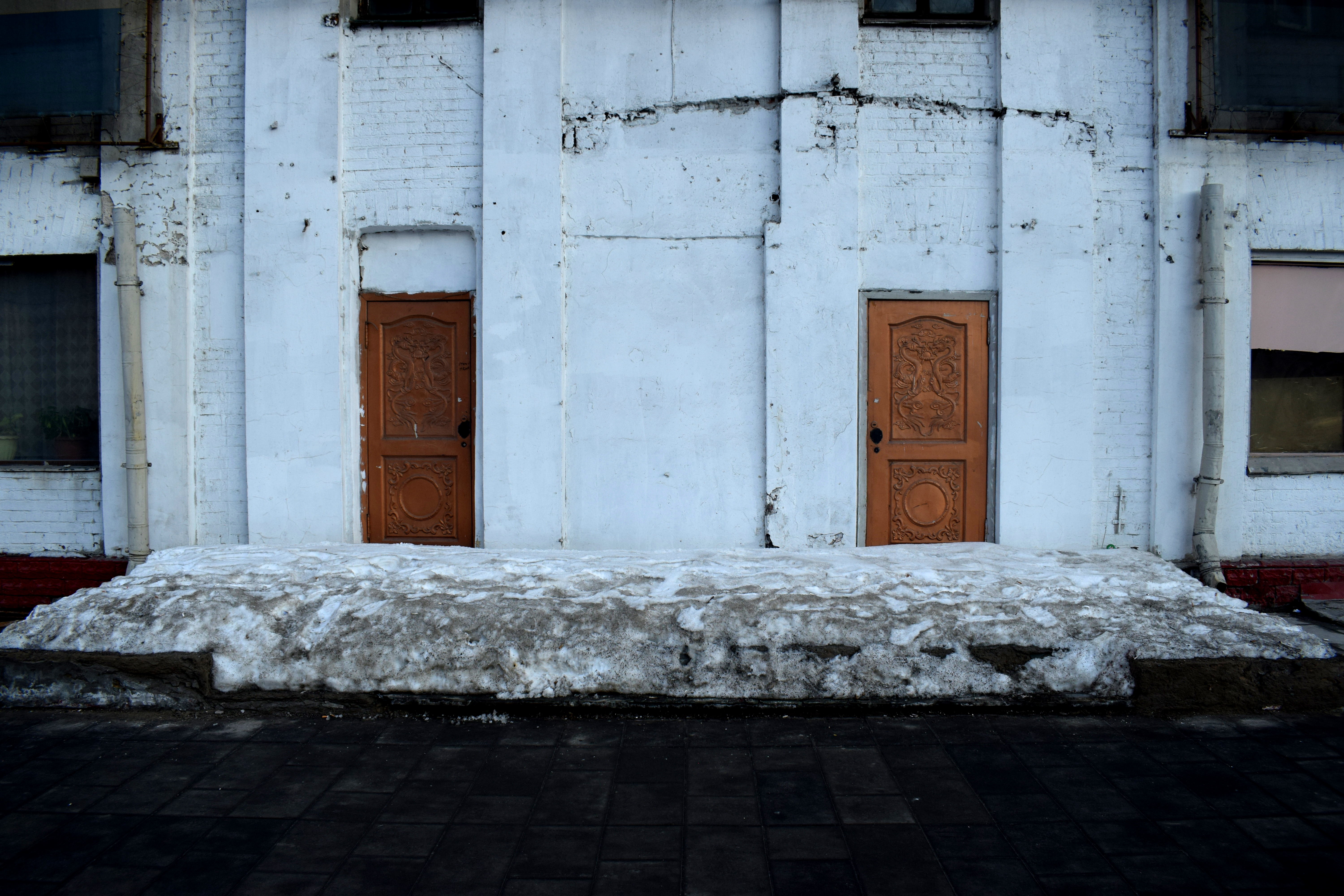 Moscow Destruction Buildings Renovation Русаковская