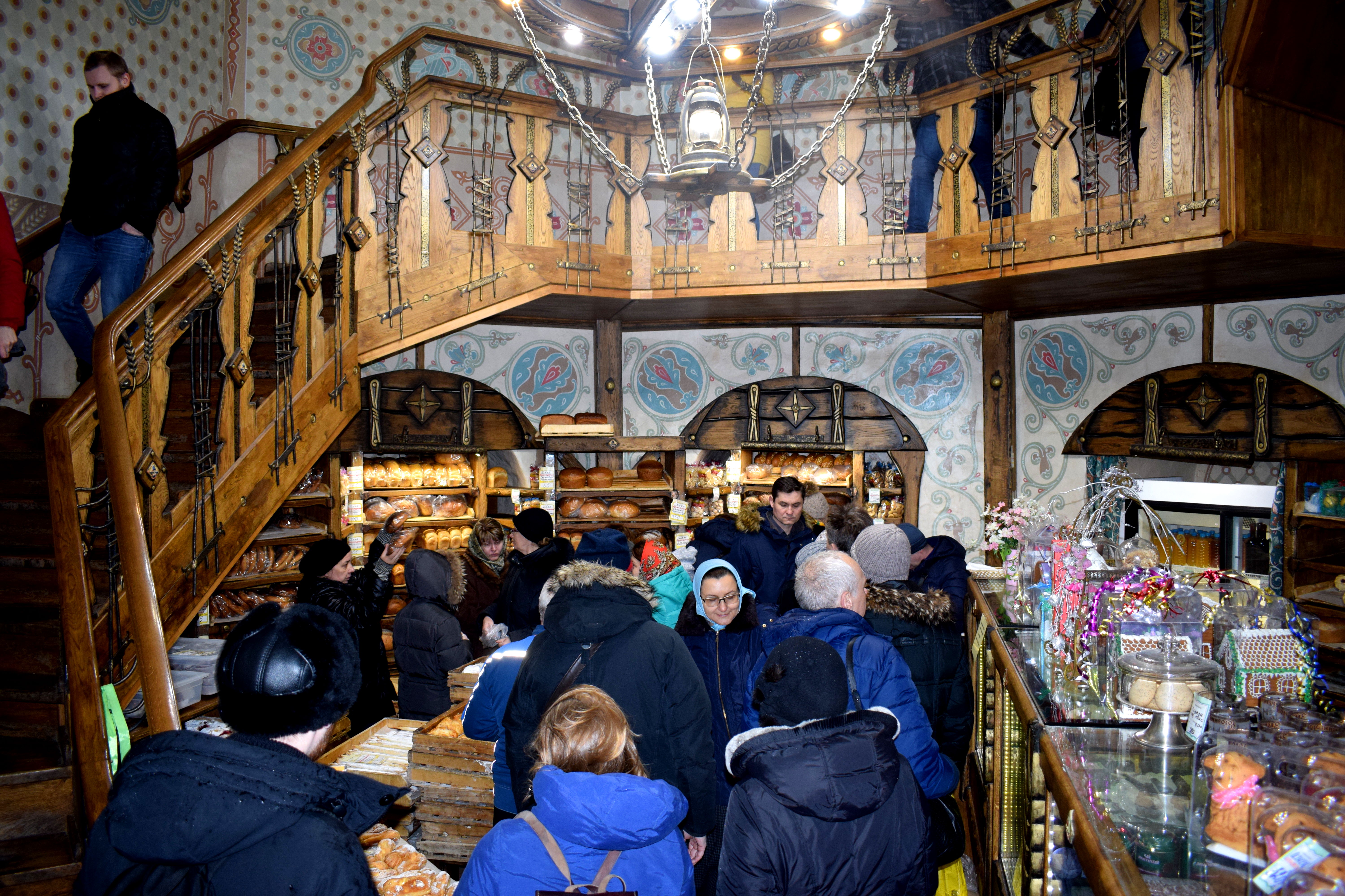 Zvenigorod Monastery Bakery Звенигород Россия 