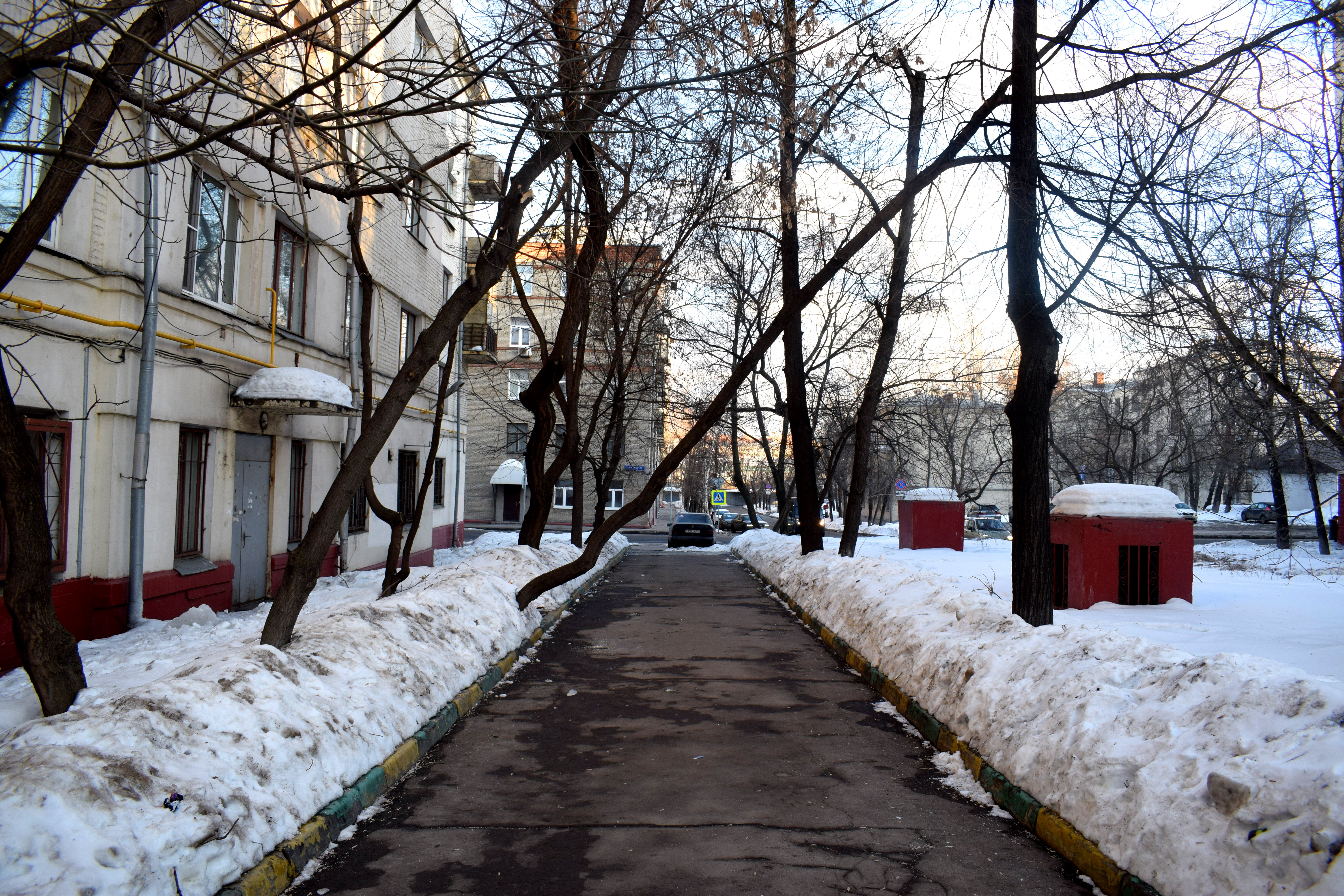 Moscow Destruction Buildings Renovation Русаковская