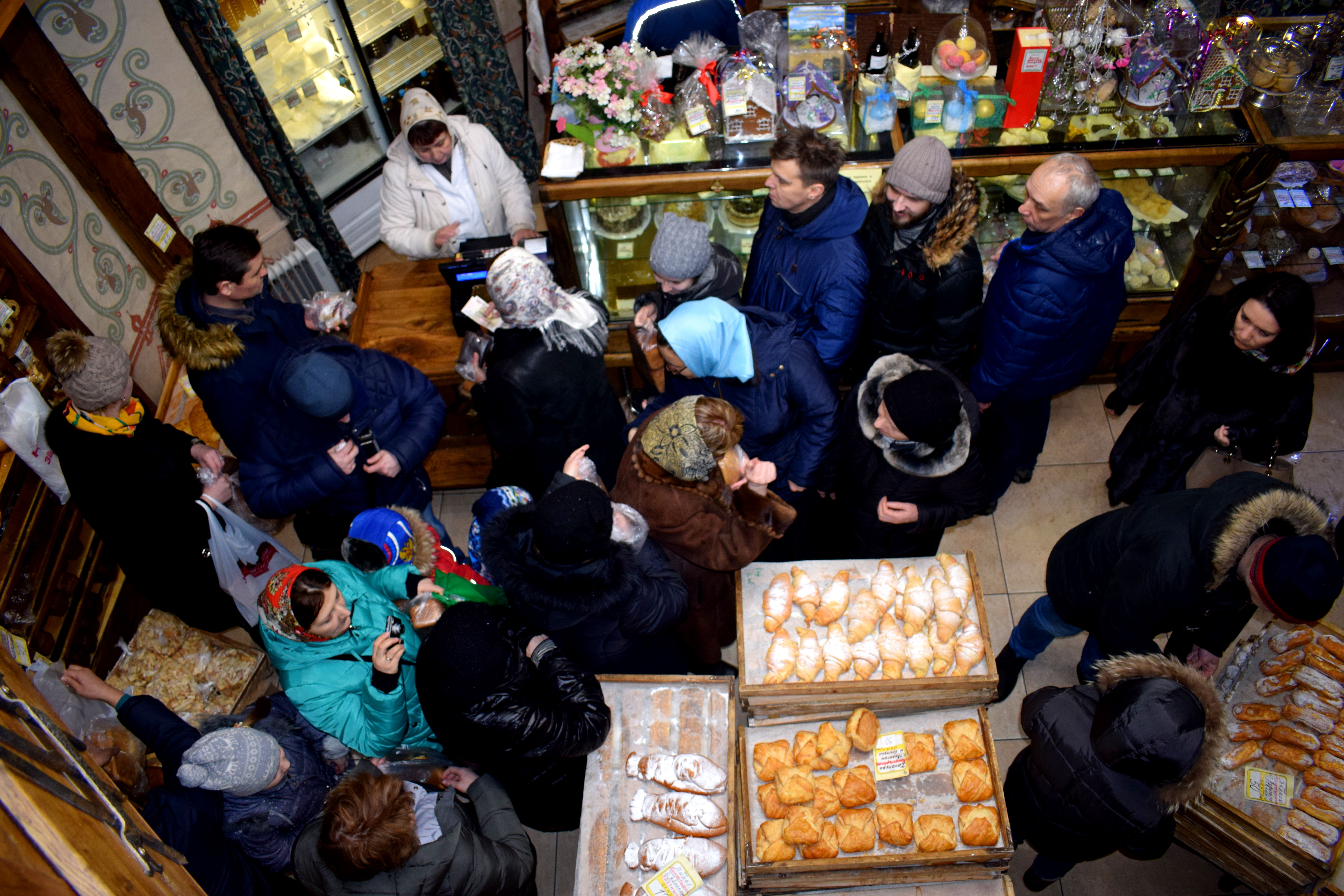 Zvenigorod Monastery Bakery Звенигород Россия 