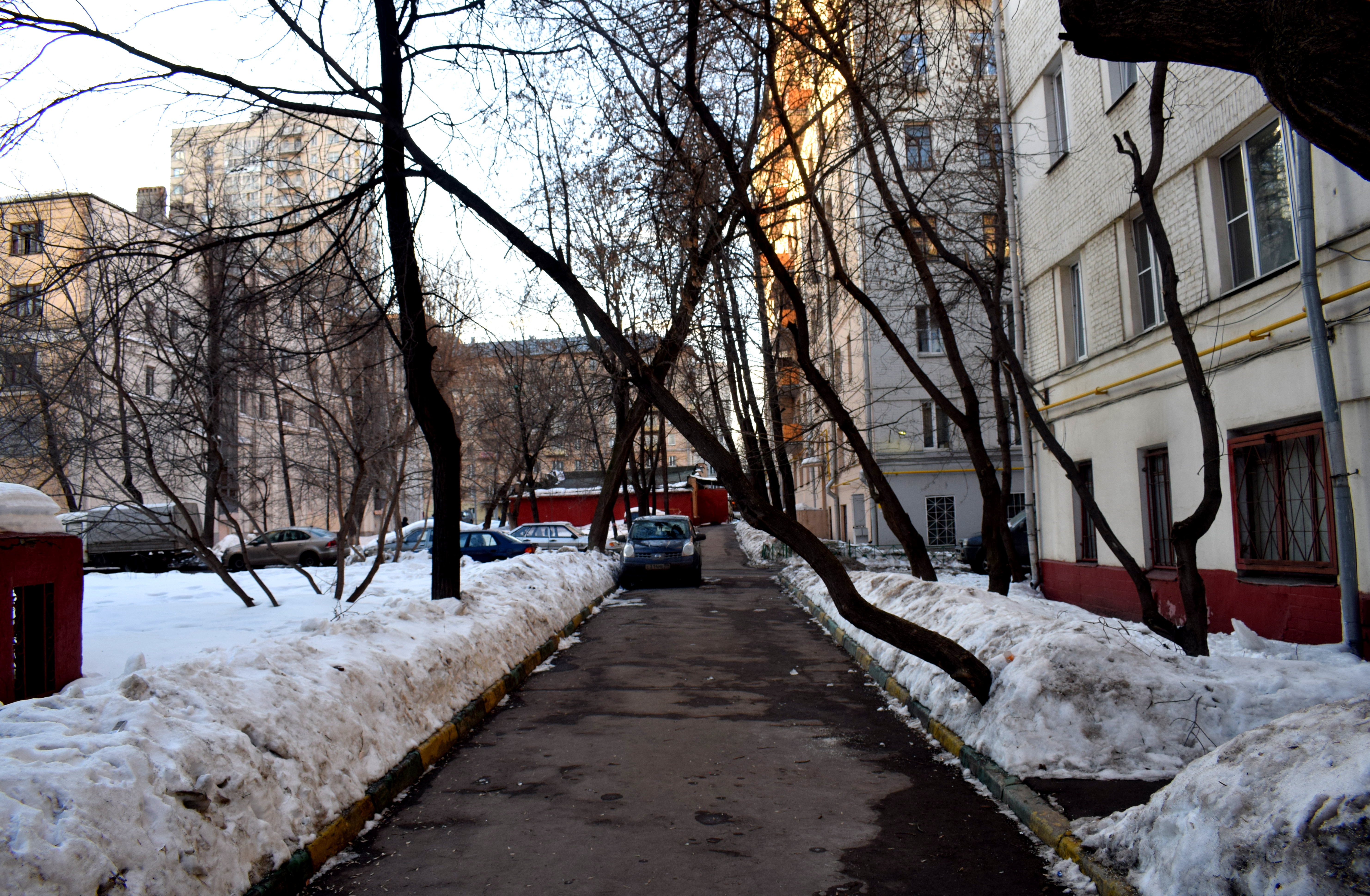 Moscow Destruction Buildings Renovation Русаковская