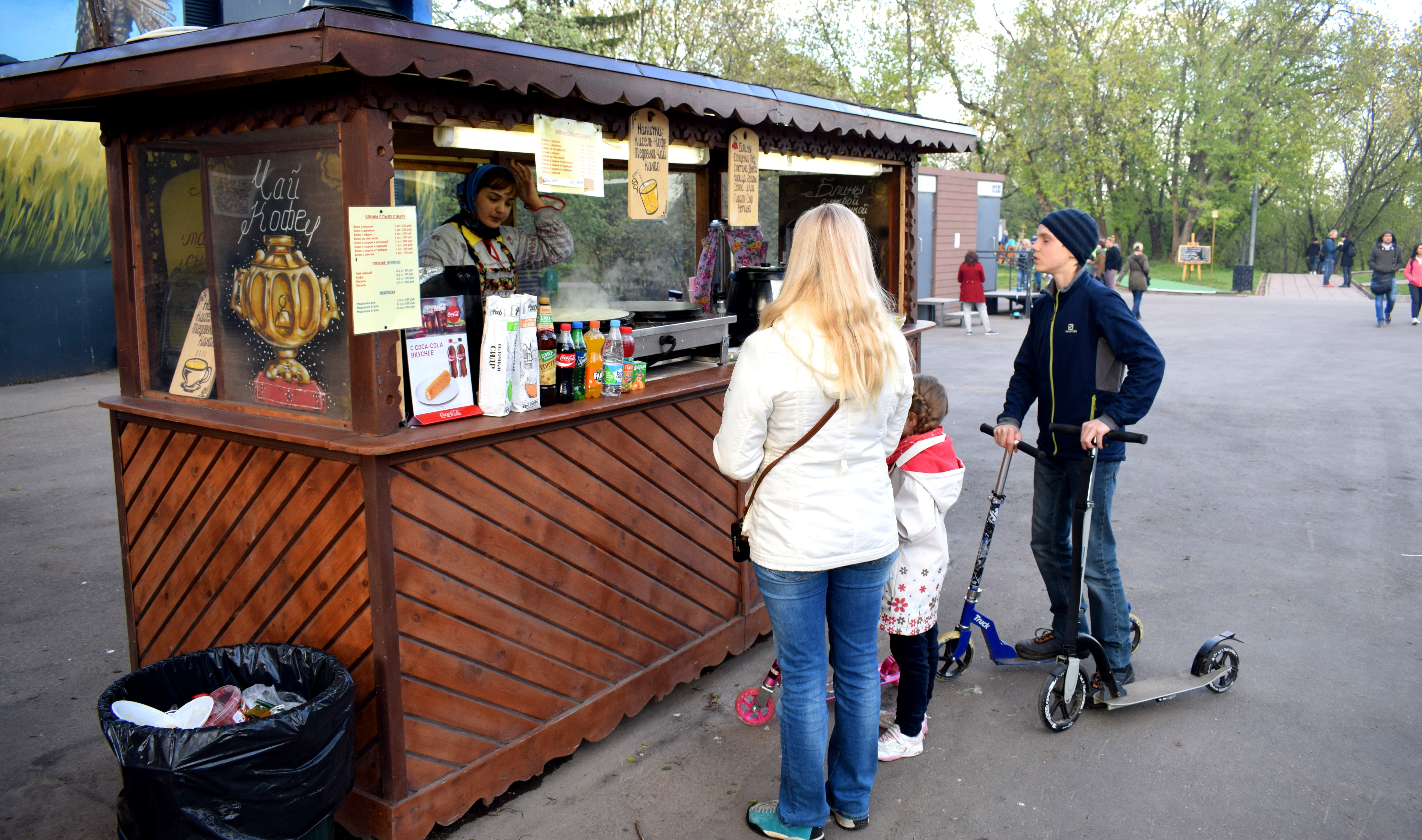 Kolomenskoye Park Moscow Коломенское