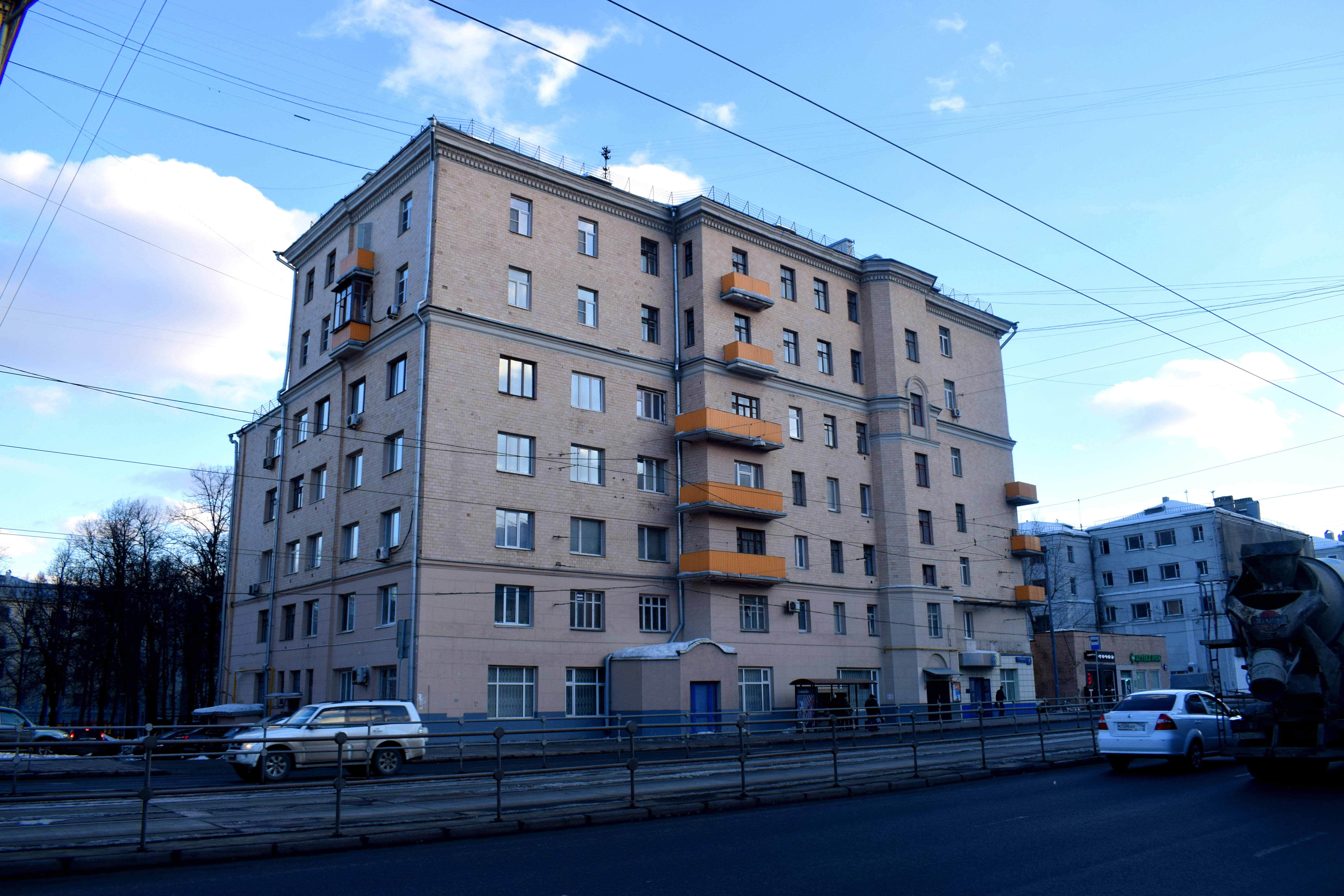 Moscow Destruction Buildings Renovation Русаковская