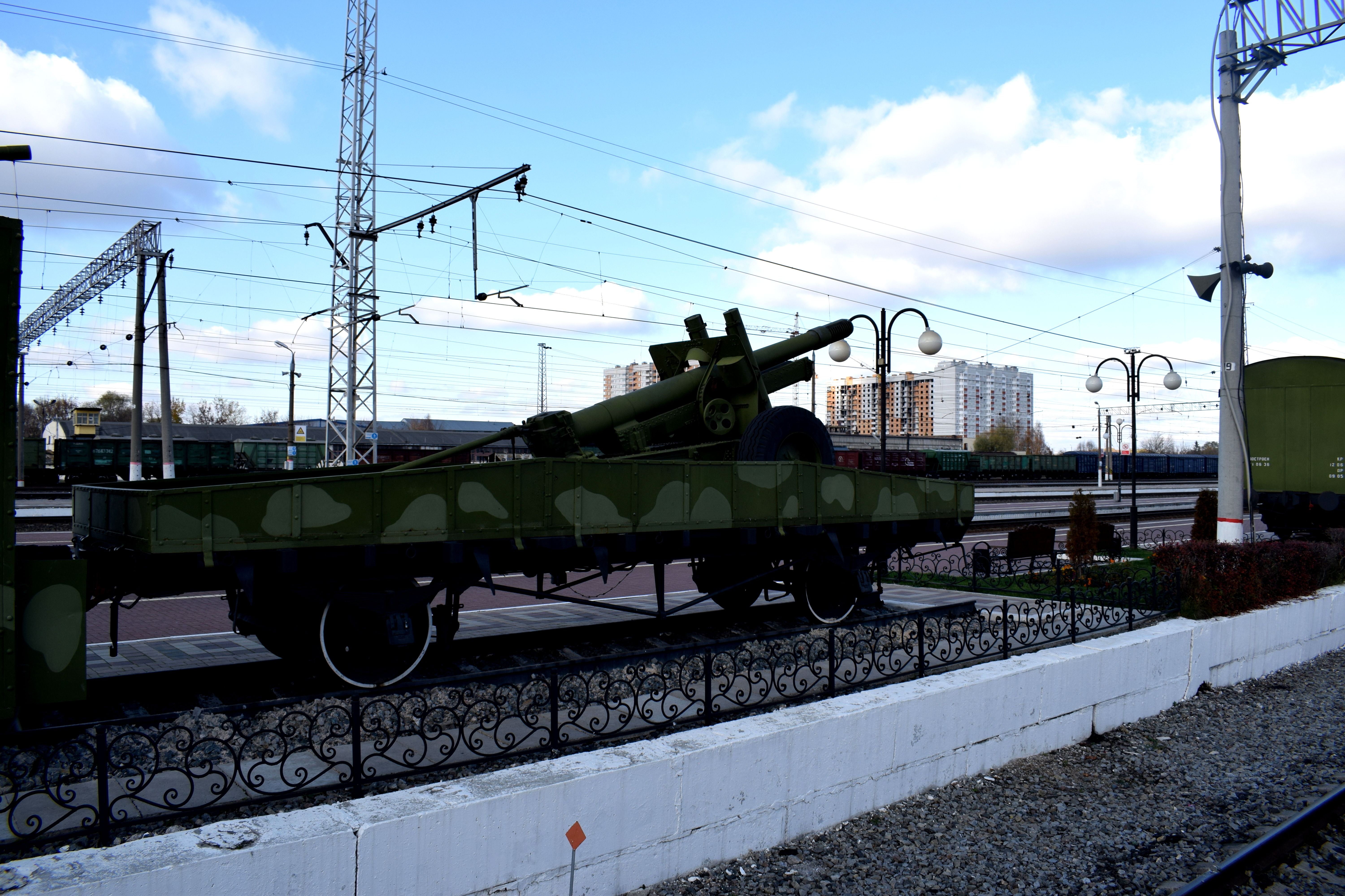 Russian Tanks at Tula Train Station