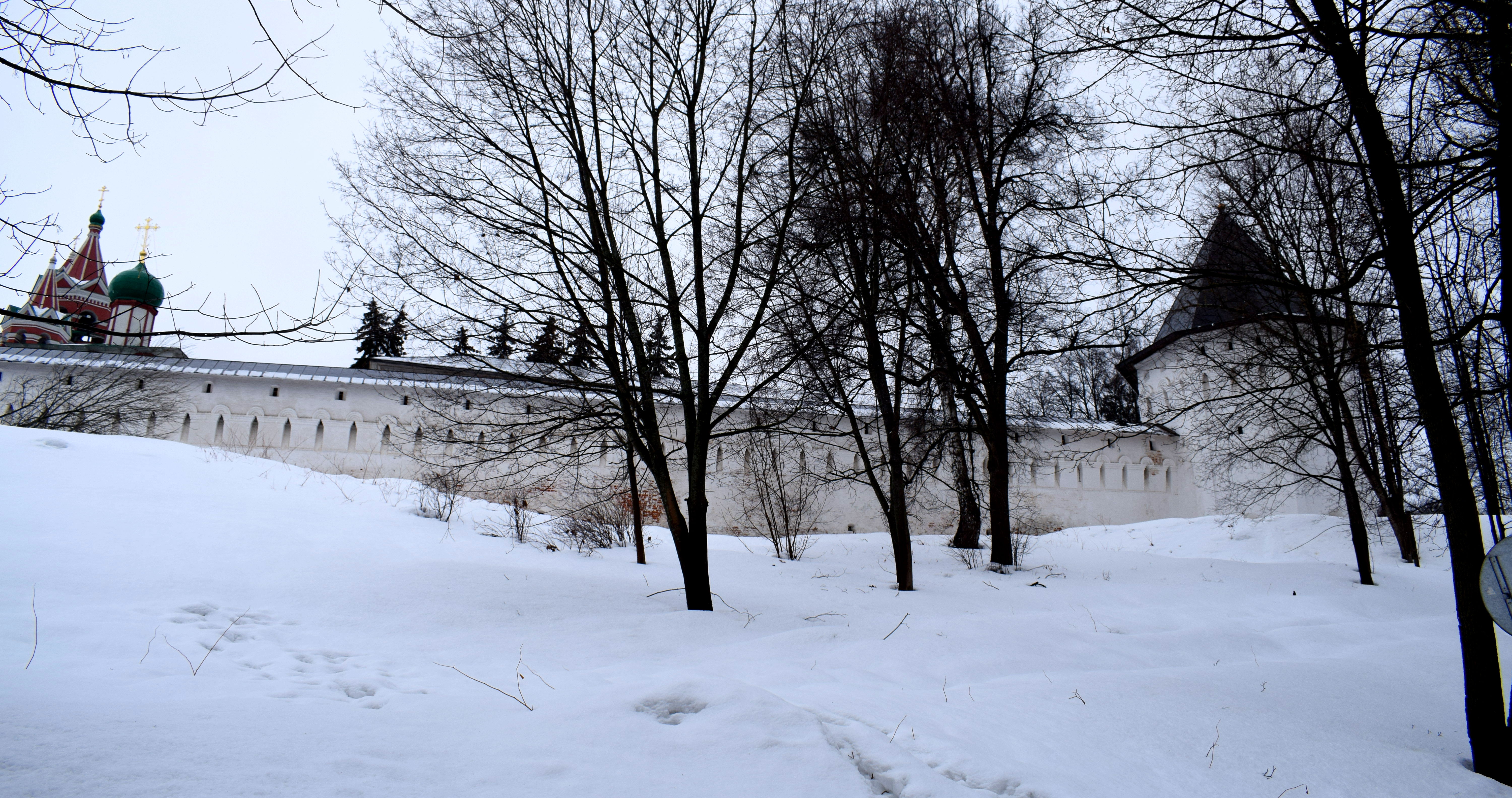 Zvenigorod Russia Monastery Звенигород, Россия 