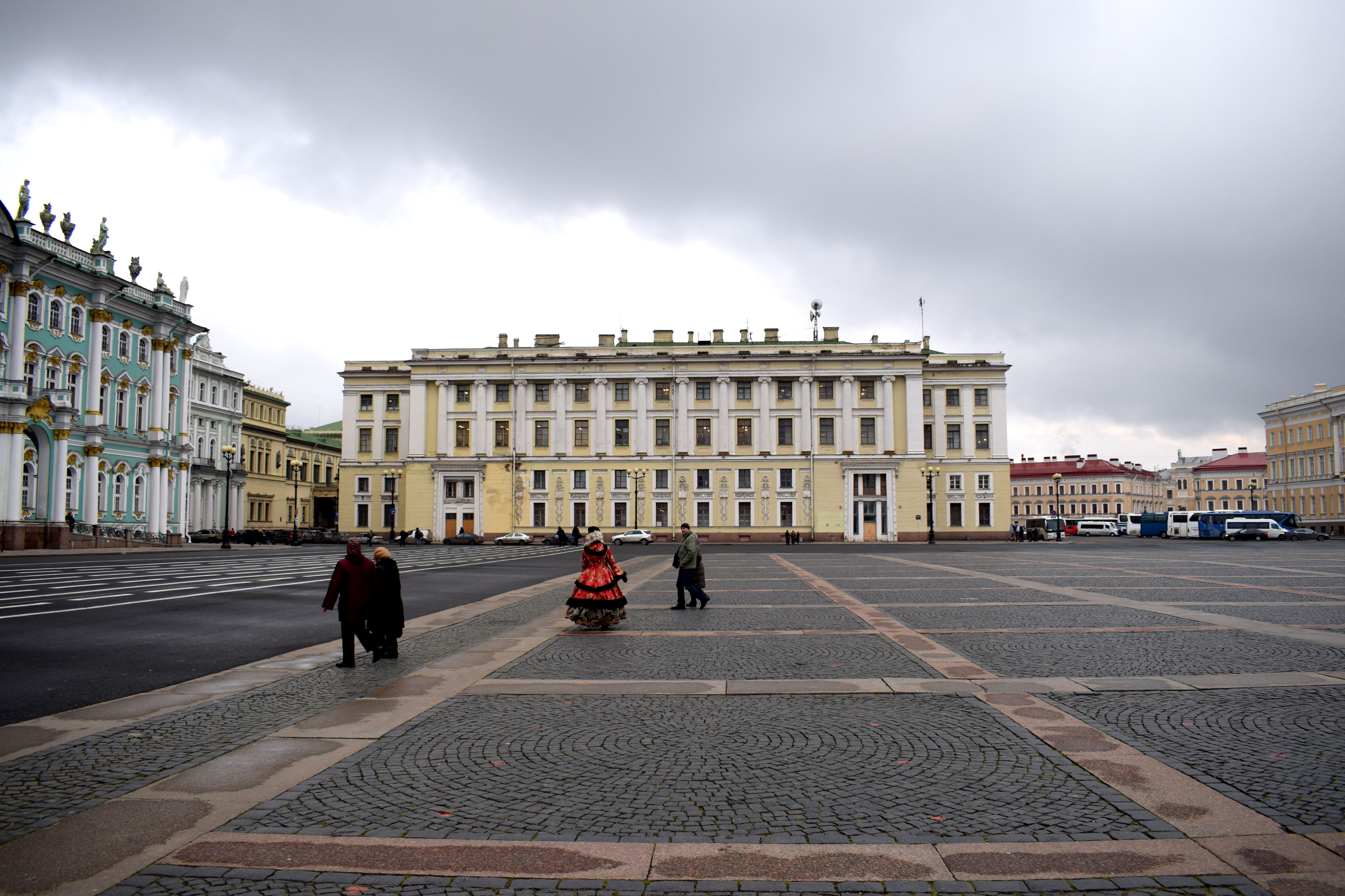 Saint Petersburg Central Square Russia Питер