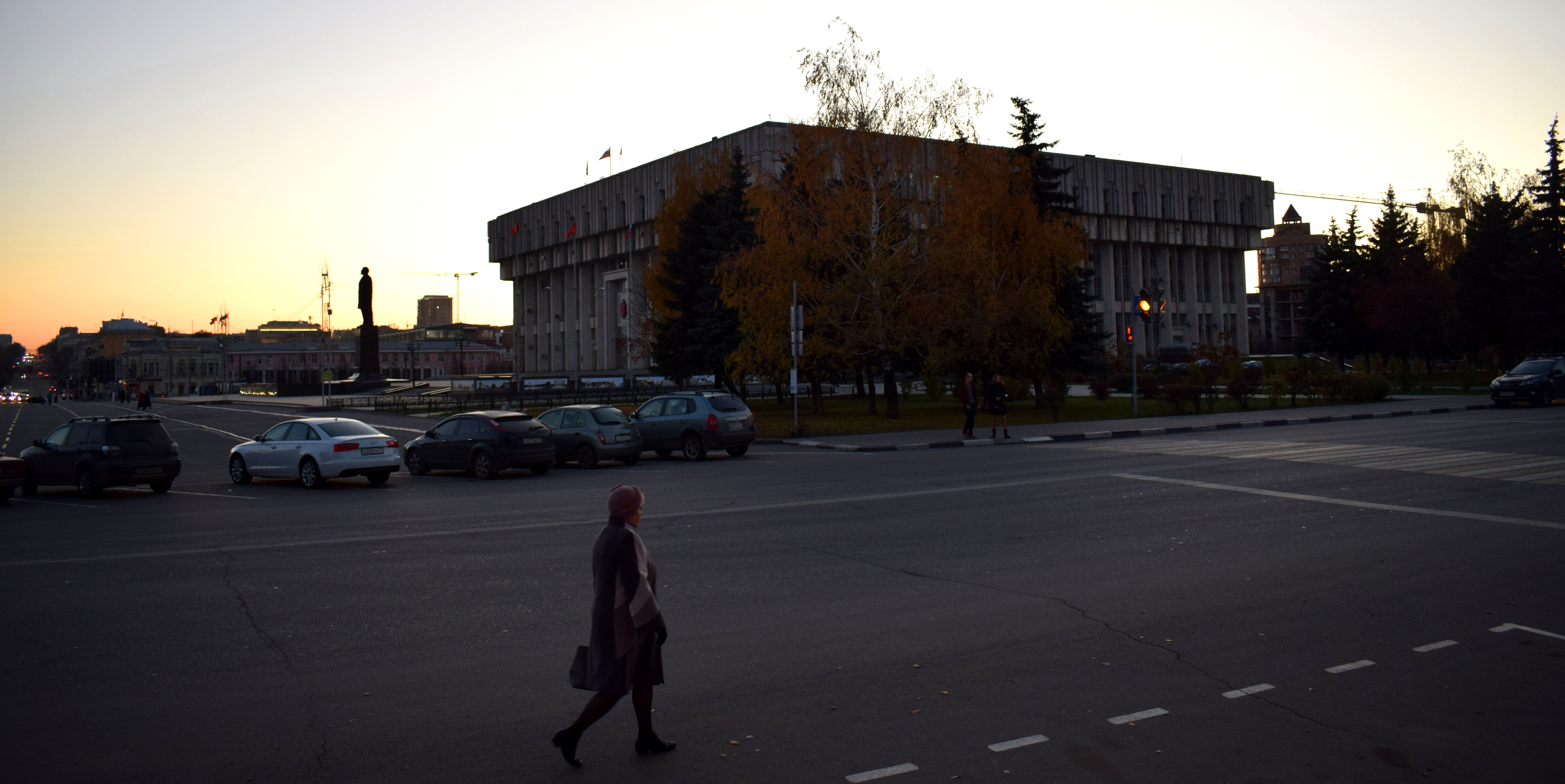 Soviet Building in Tula, Russia