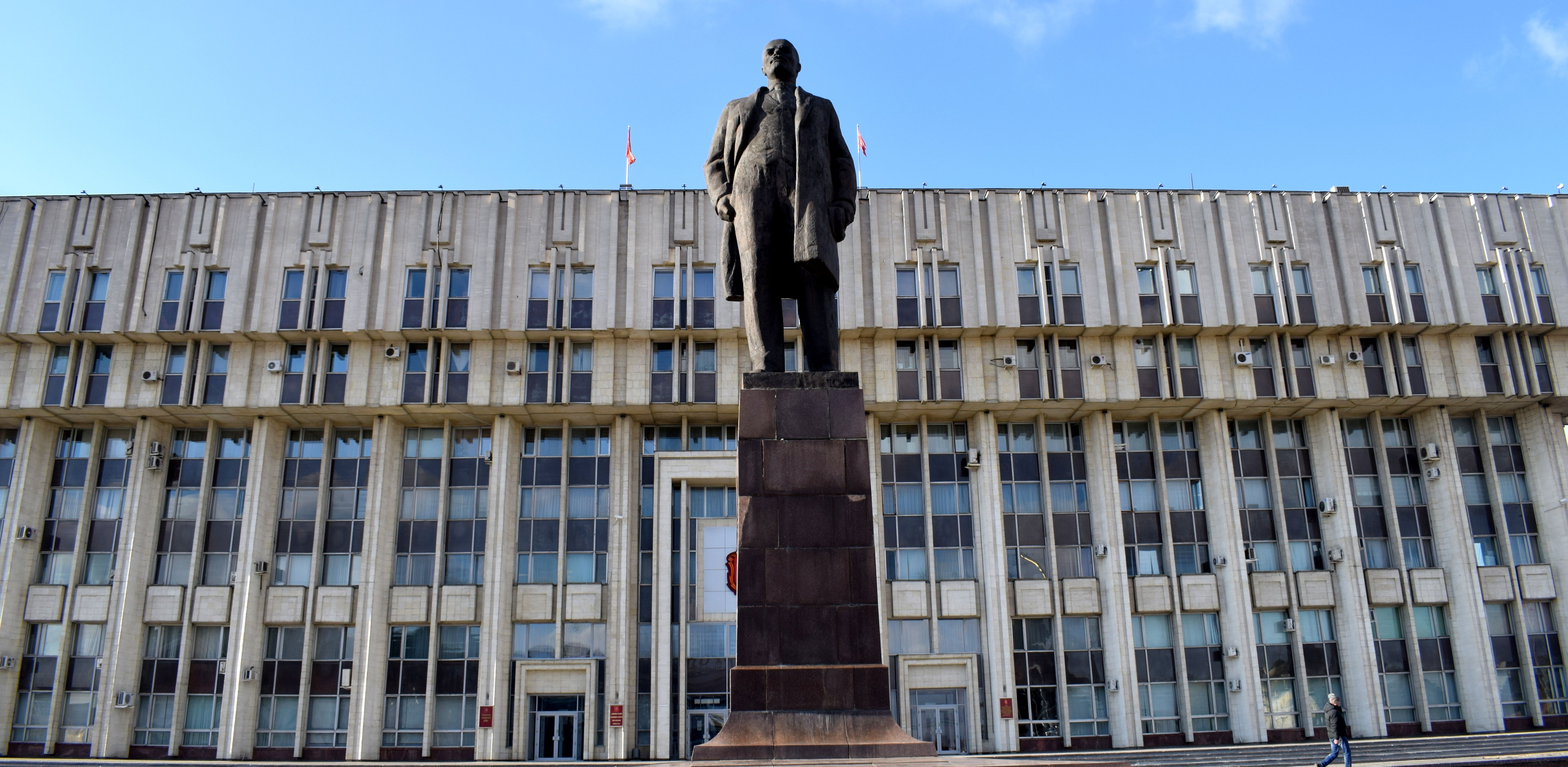 Lenin Statue in Tula, Russia