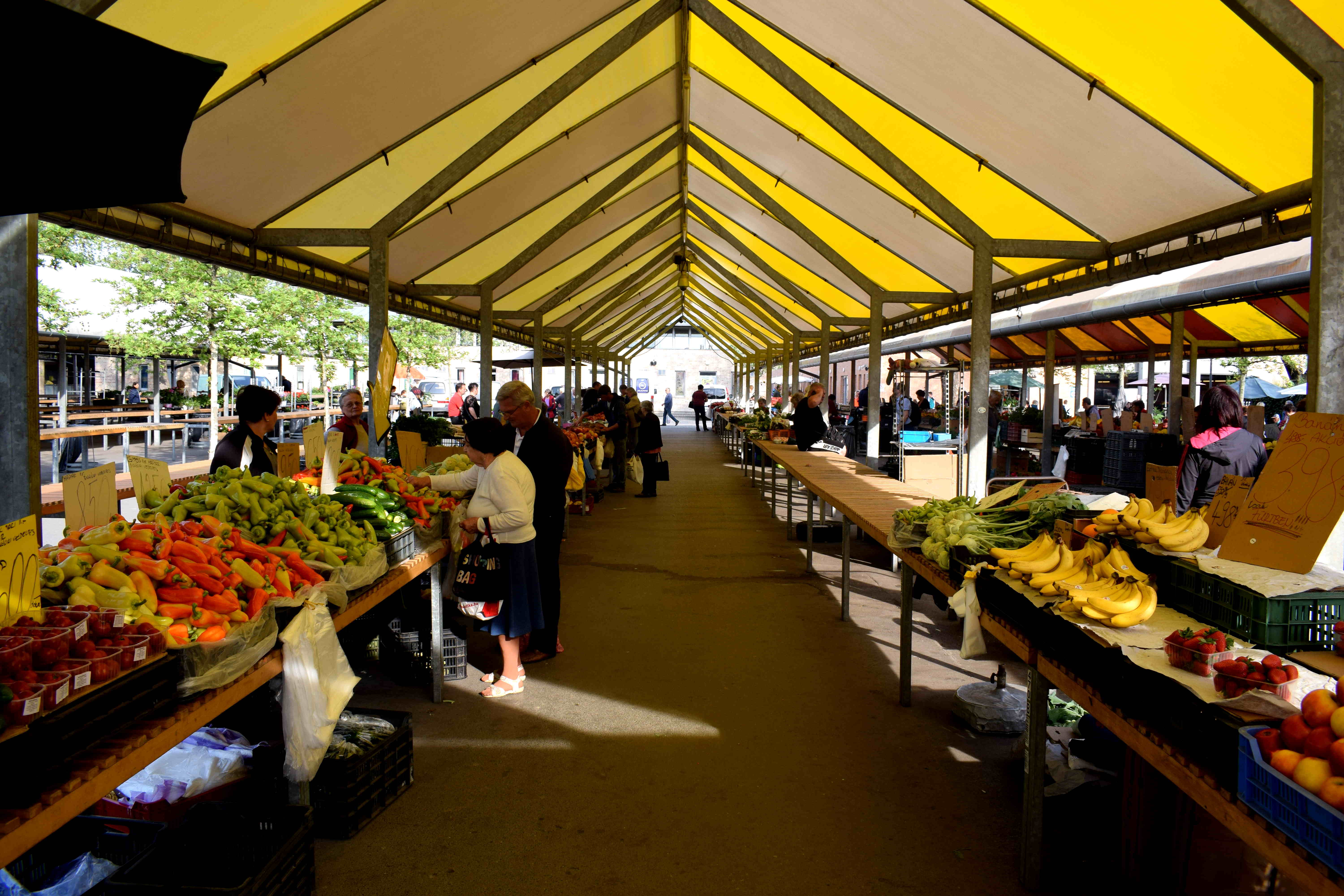 Szeged, Hungary Food Market