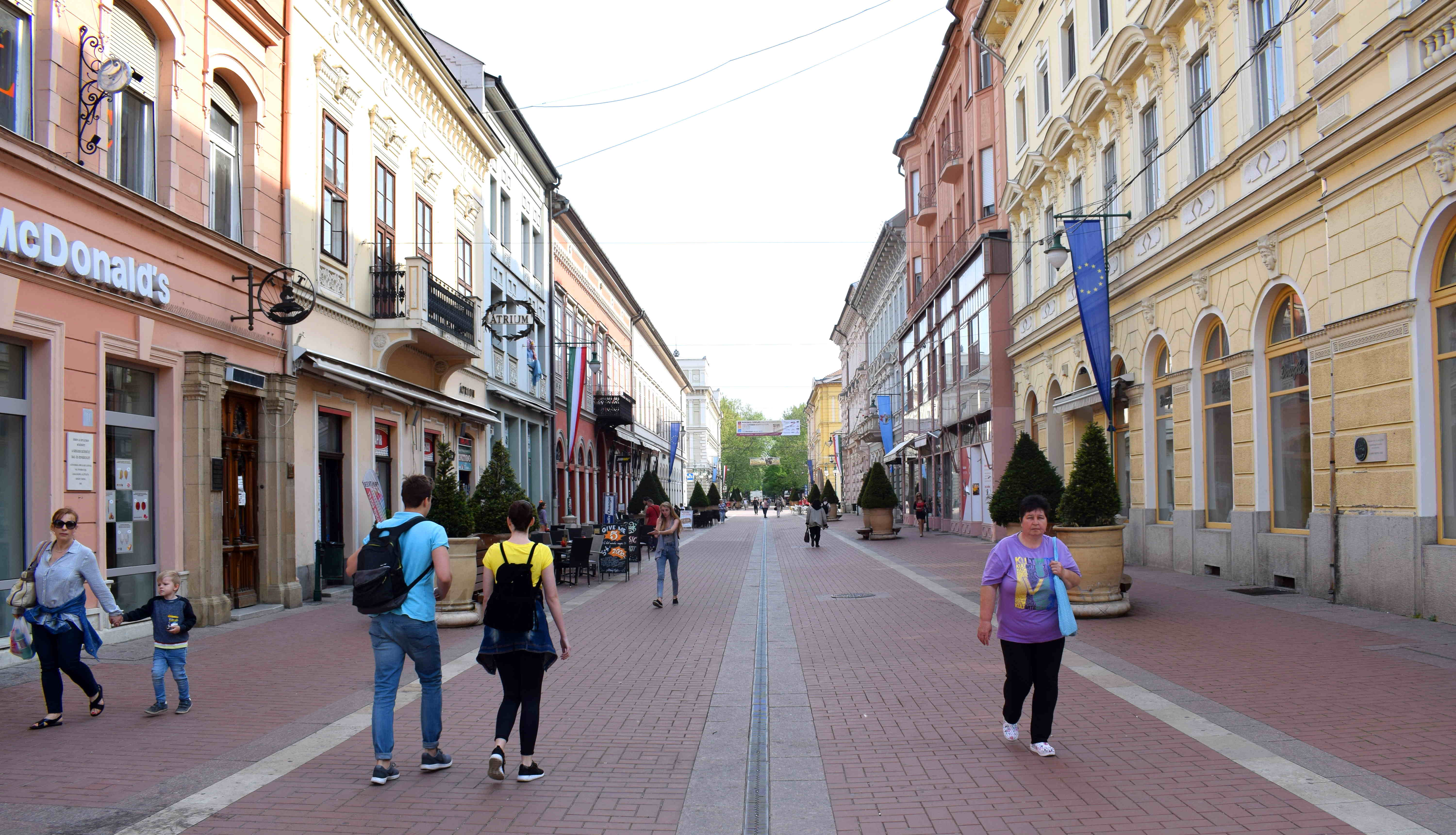 Szeged, Hungary City Center