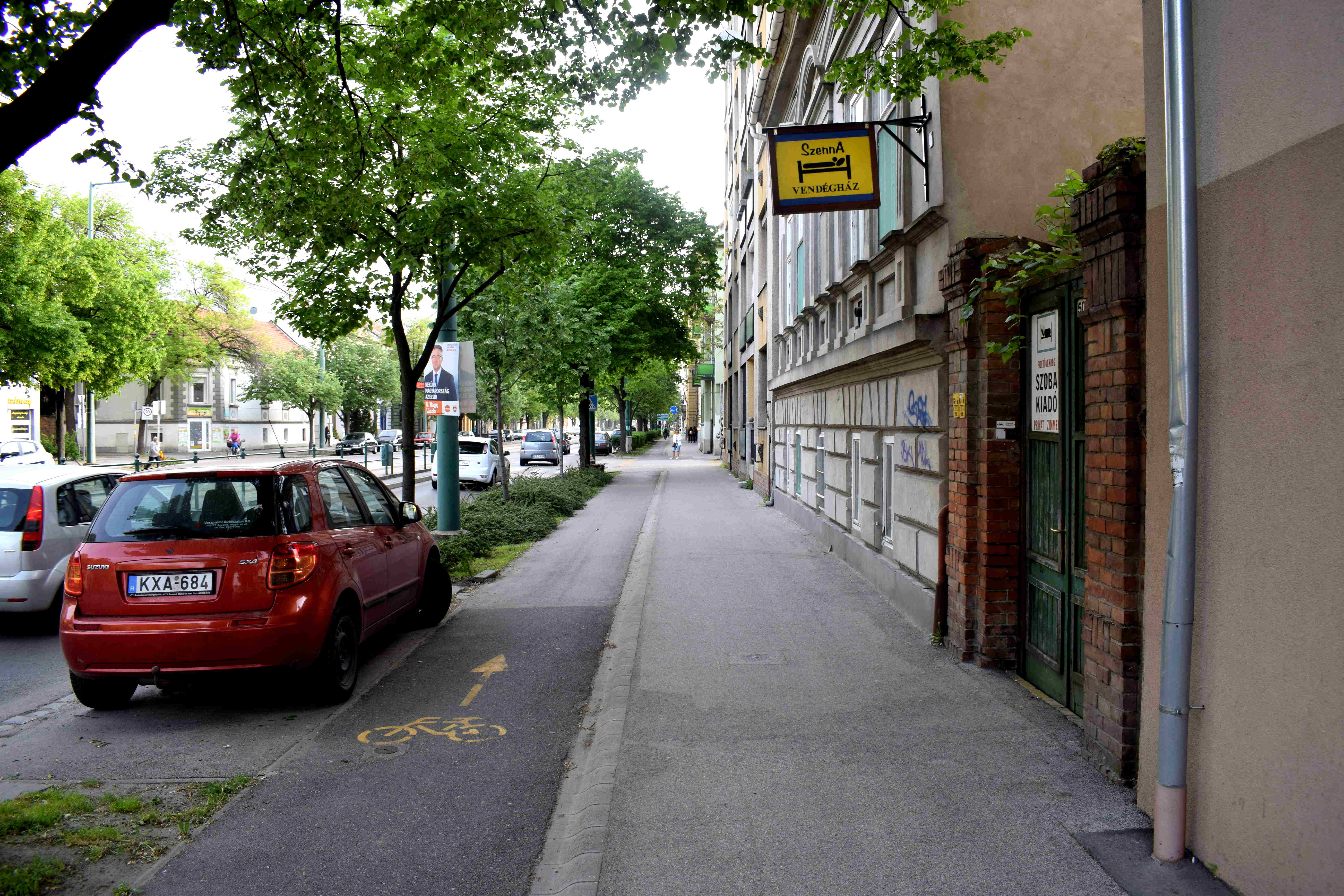 Szeged Bike Lanes Hungary