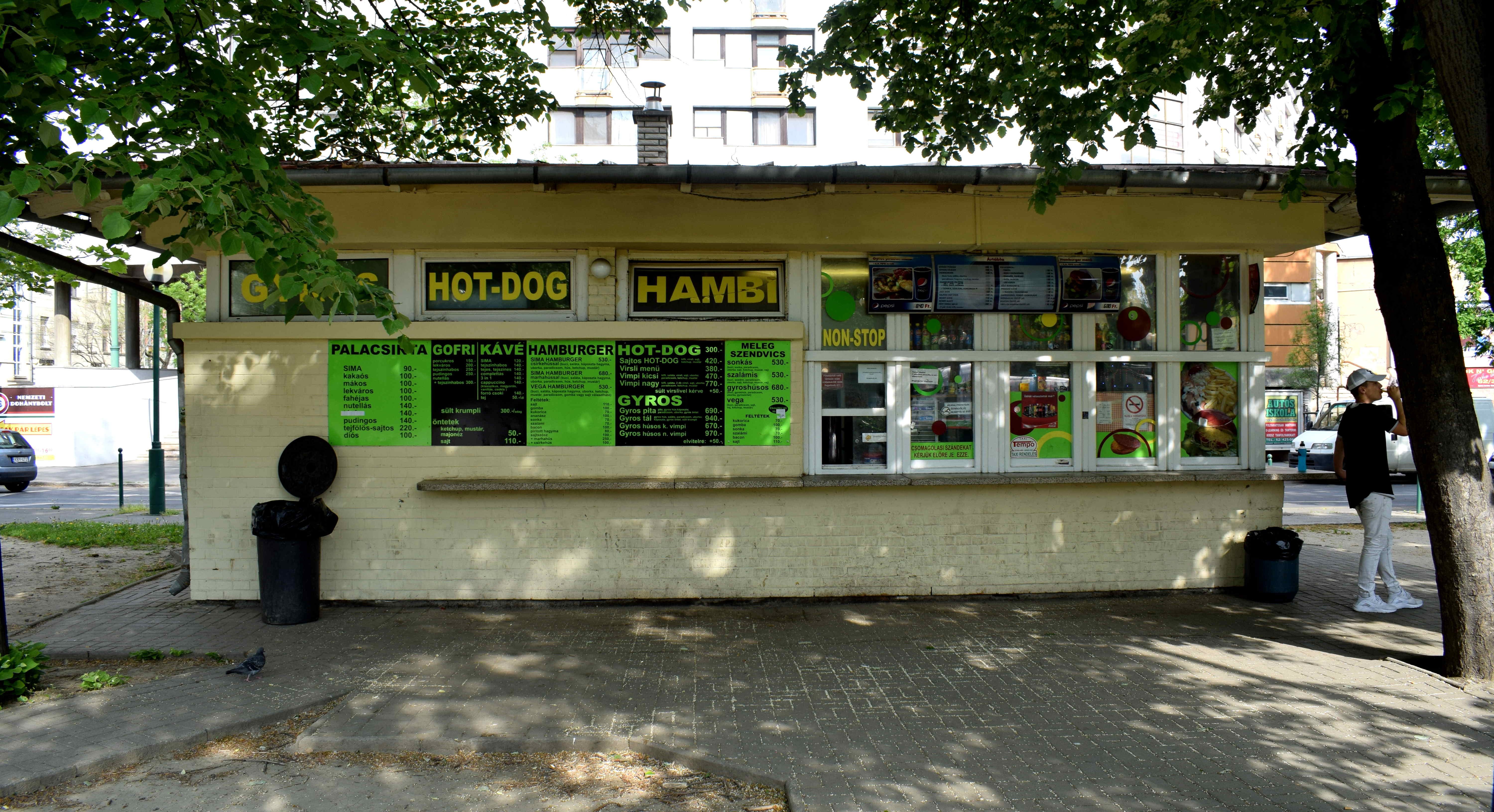 Szeged, Hungary Fast Food