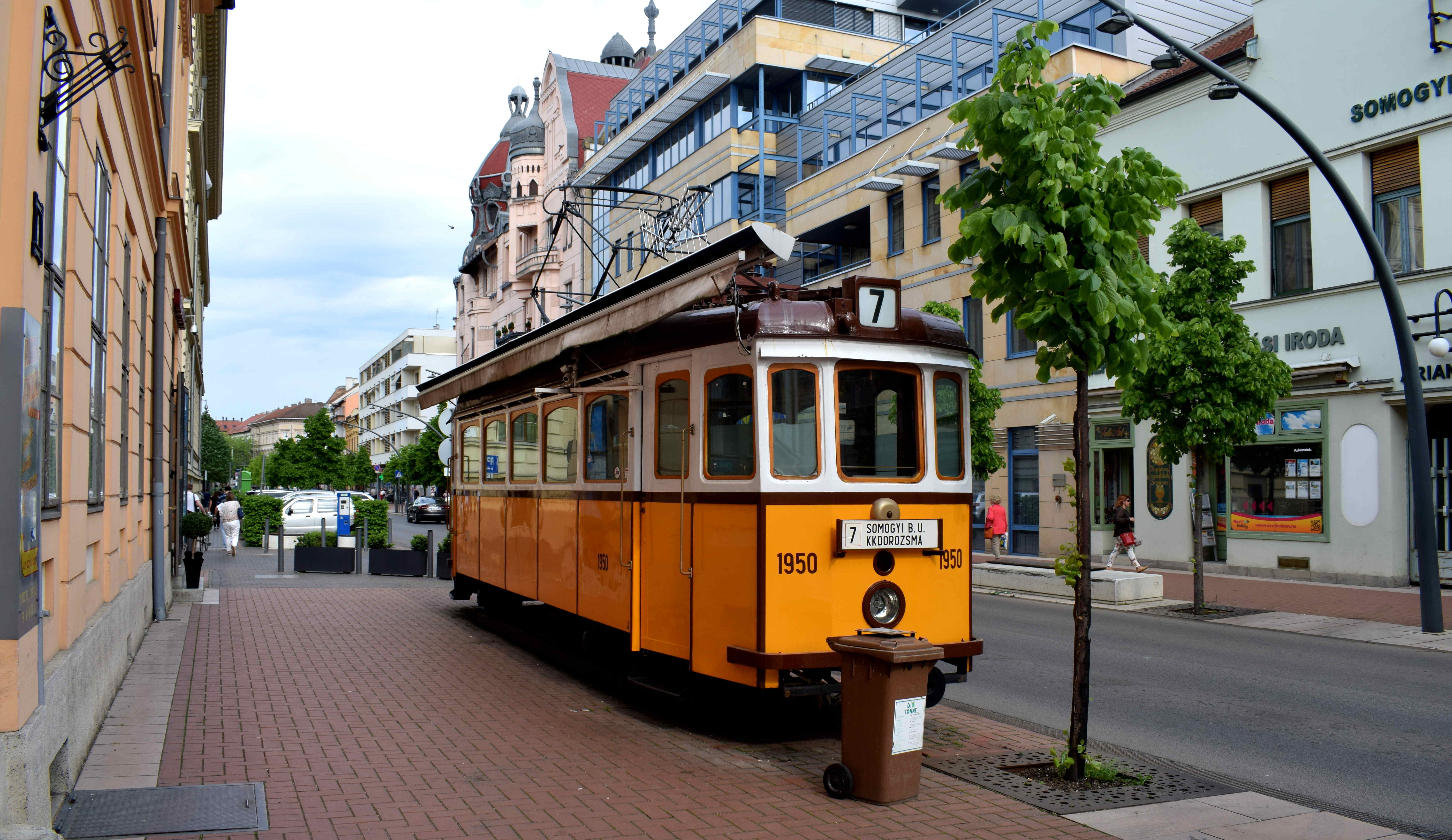 Szeged, Hungary Tram