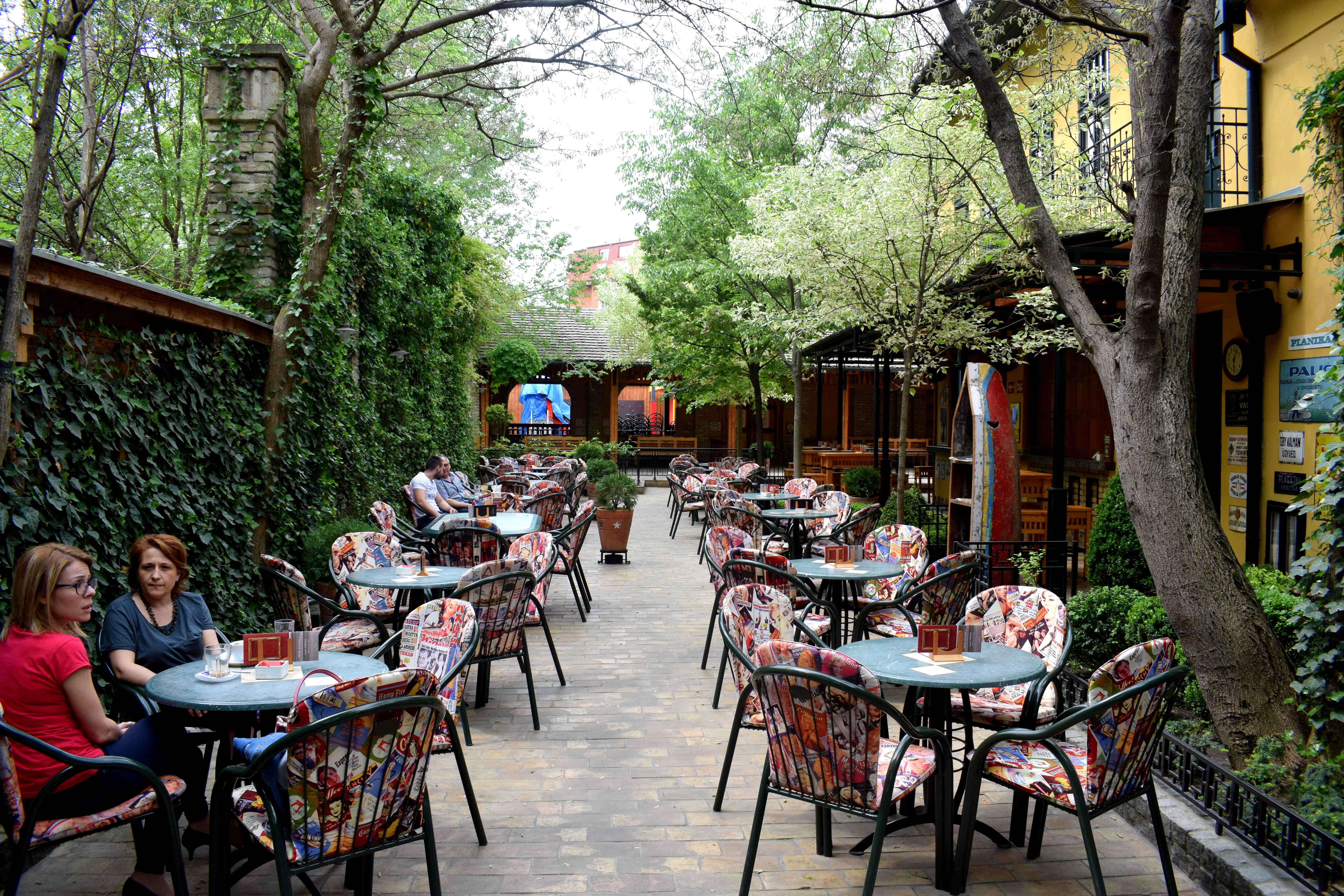 Subotica, Serbia Patios