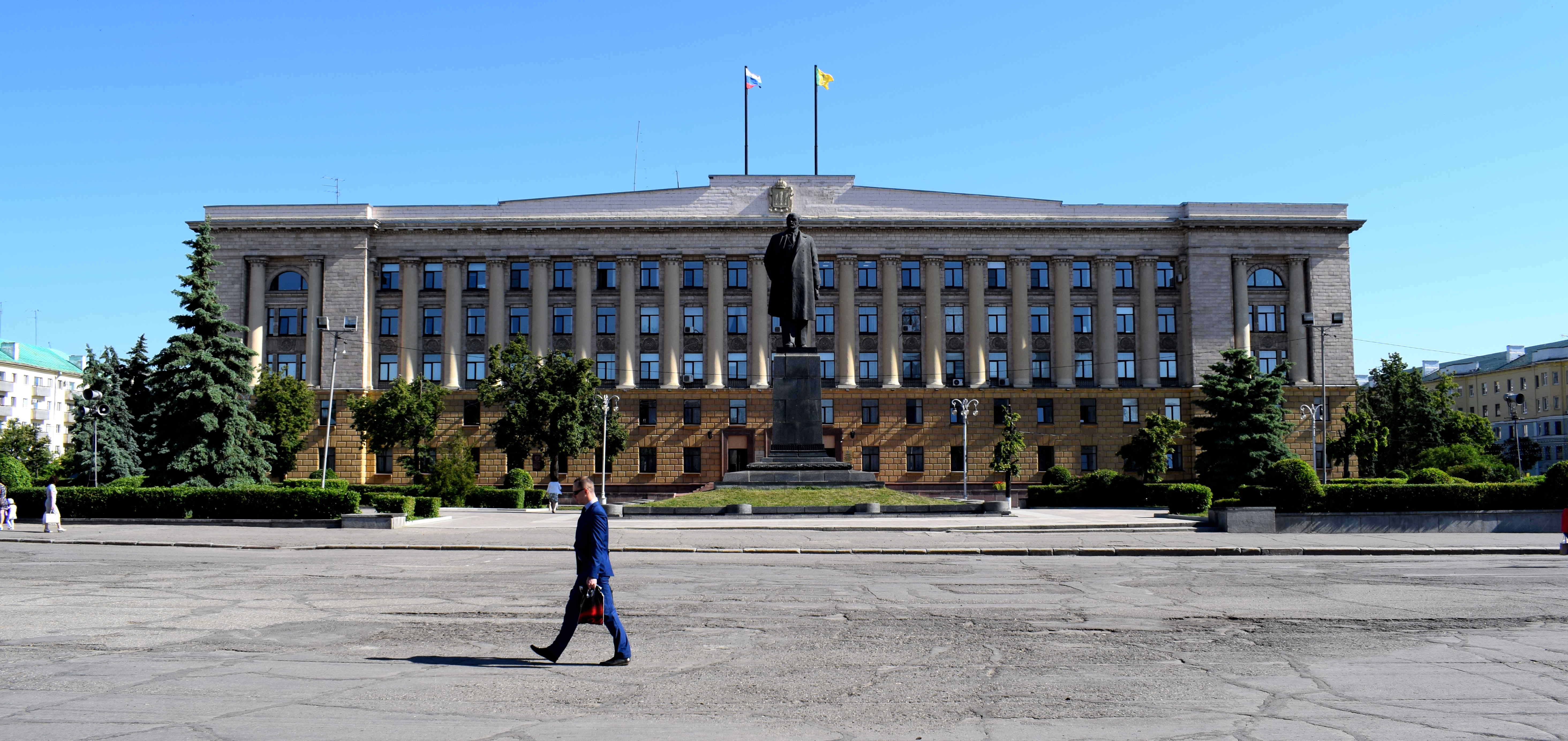 Penza Lenin Square Russia Площадь Ленина Пенза Россия 