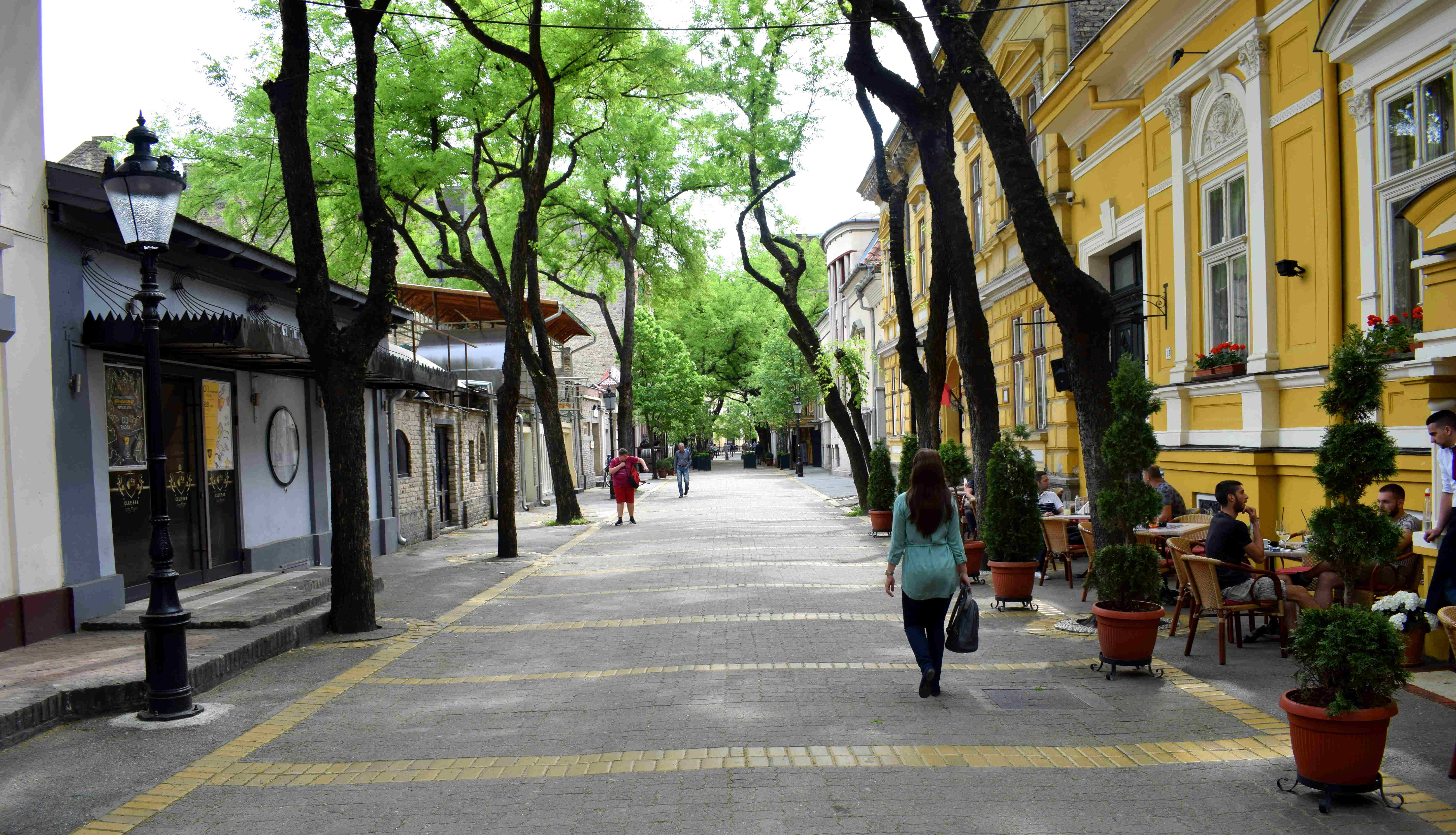 Subotica, Serbia Pedestrian Center