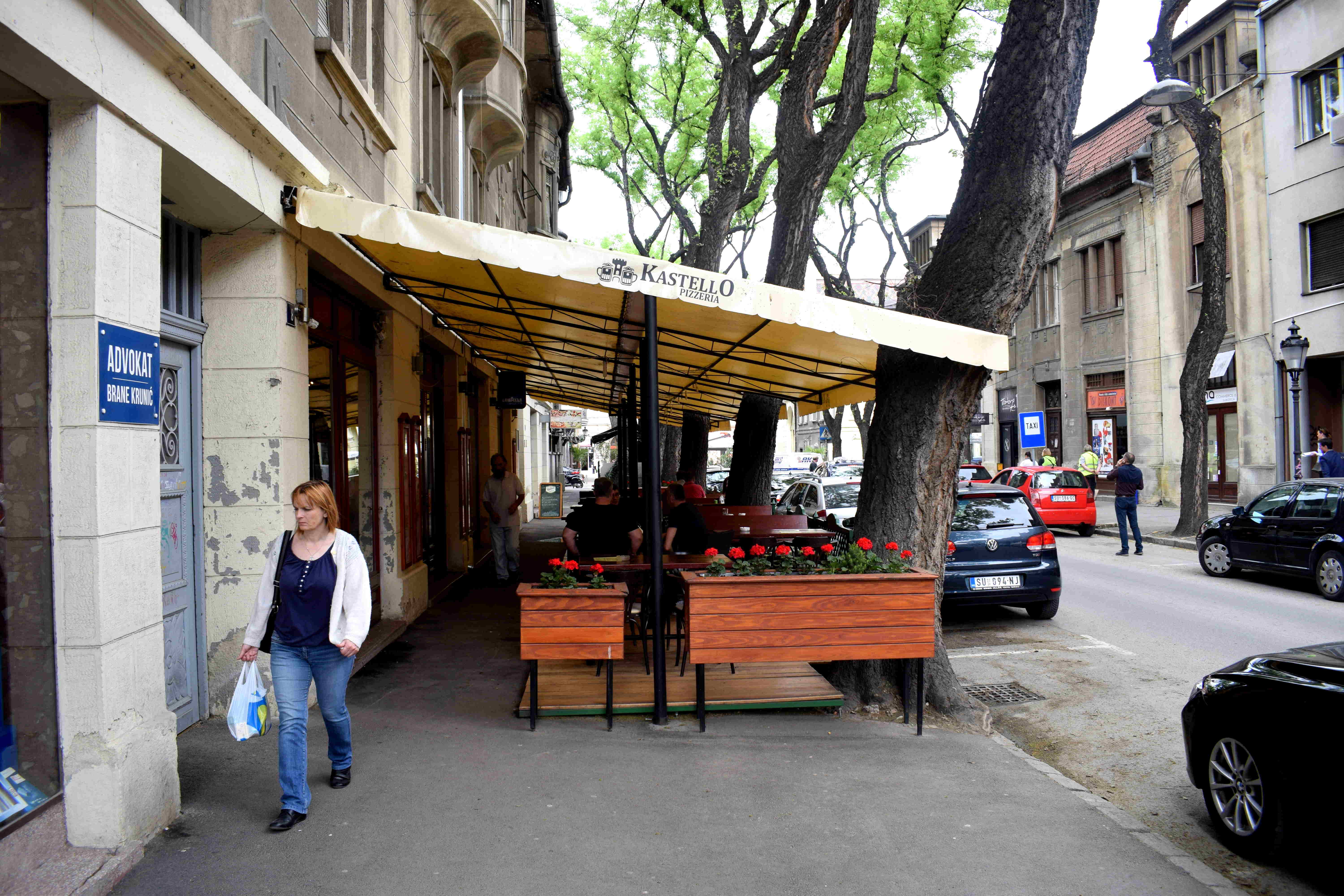 Subotica, Serbia Street Cafes