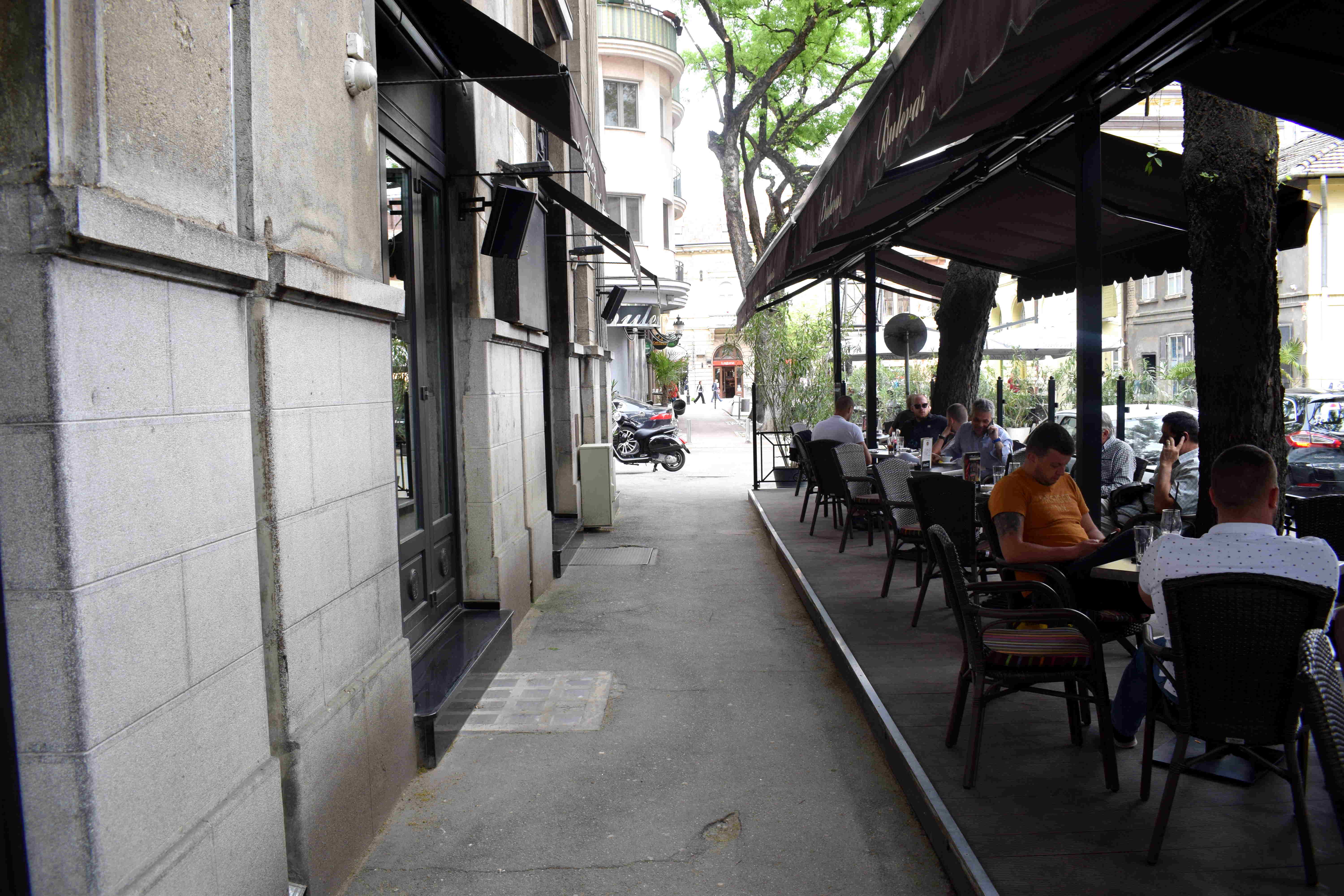 Subotica, Serbia Street Cafes