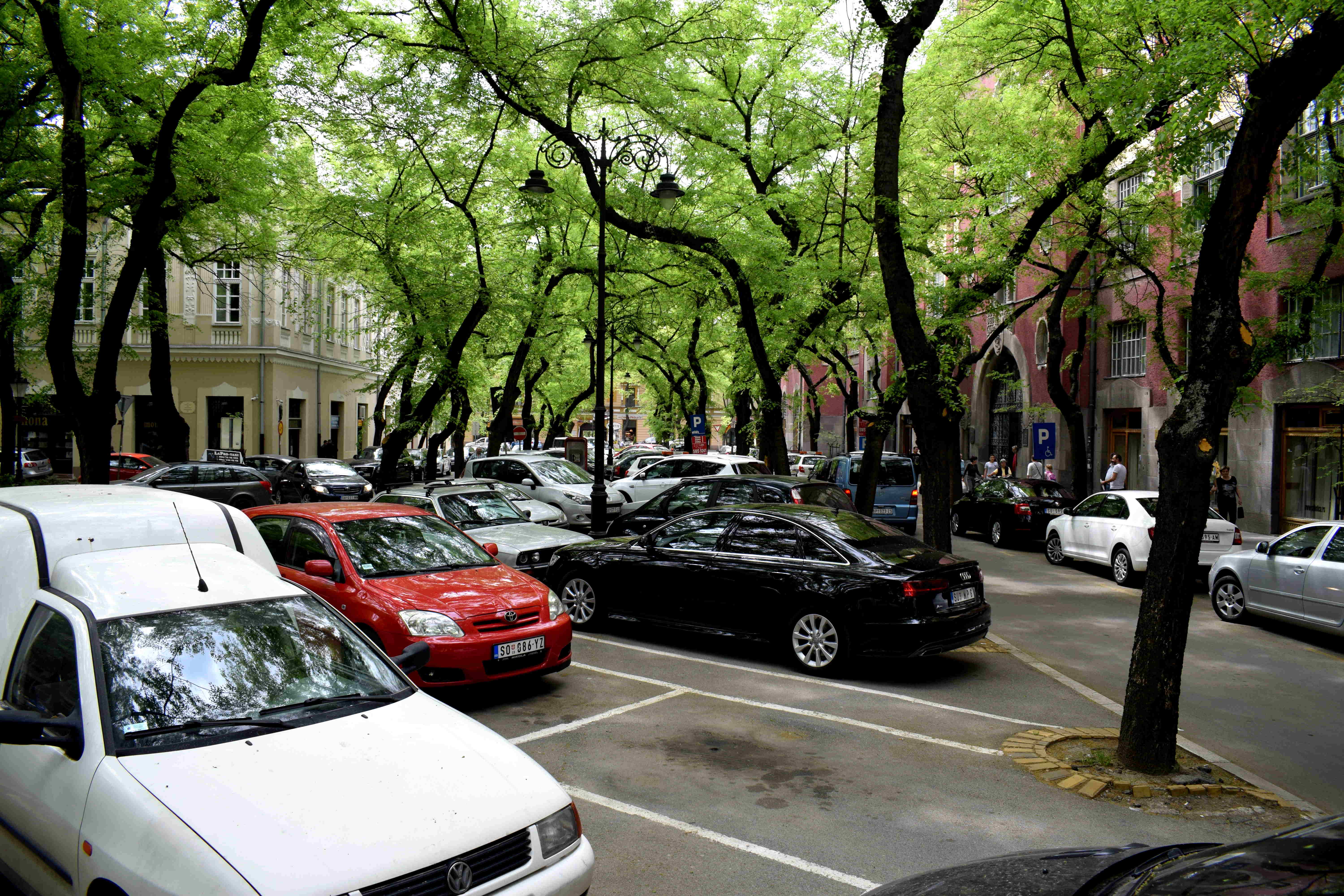 Subotica, Serbia Green Parking