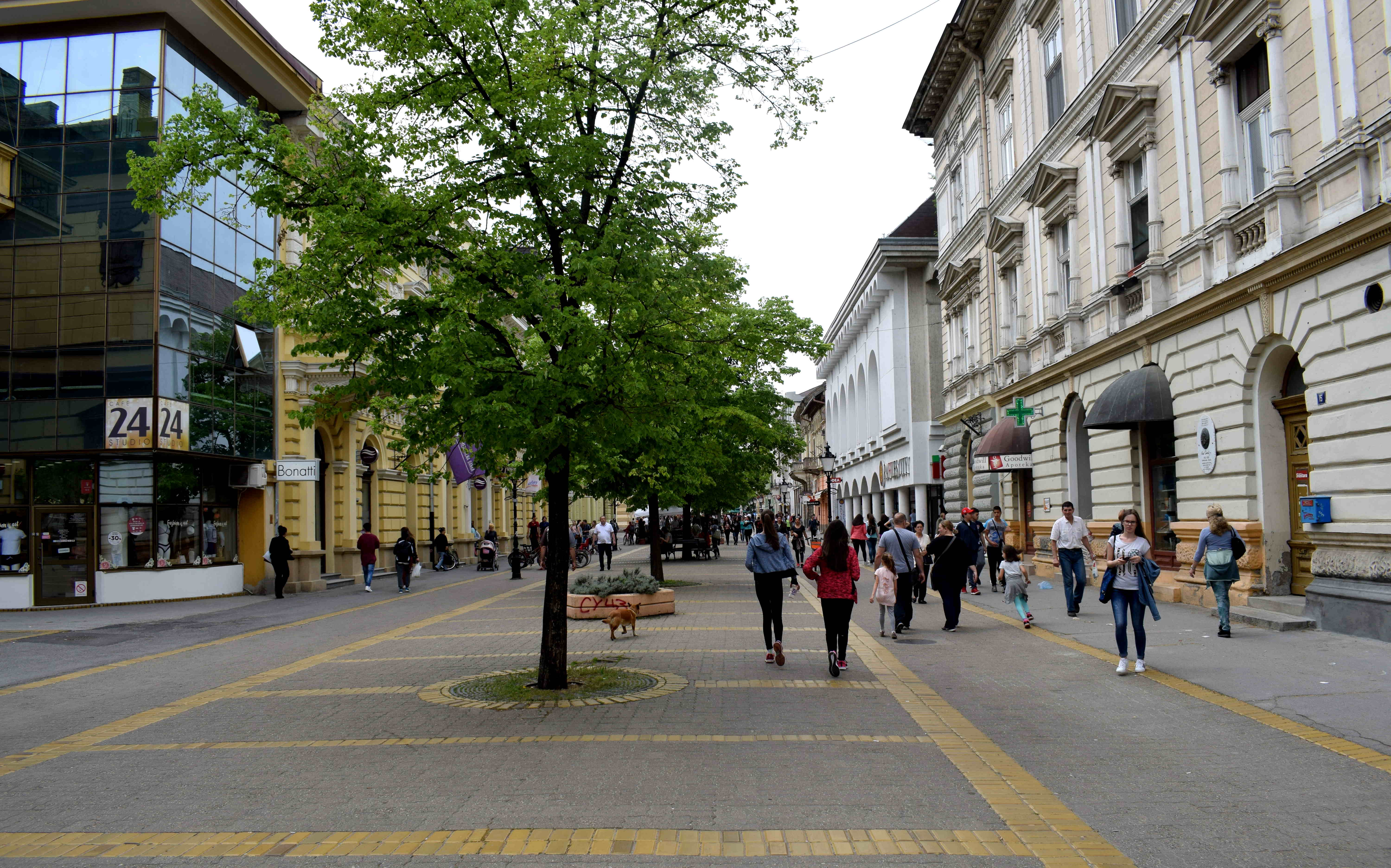 Subotica, Serbia Pedestrian Street