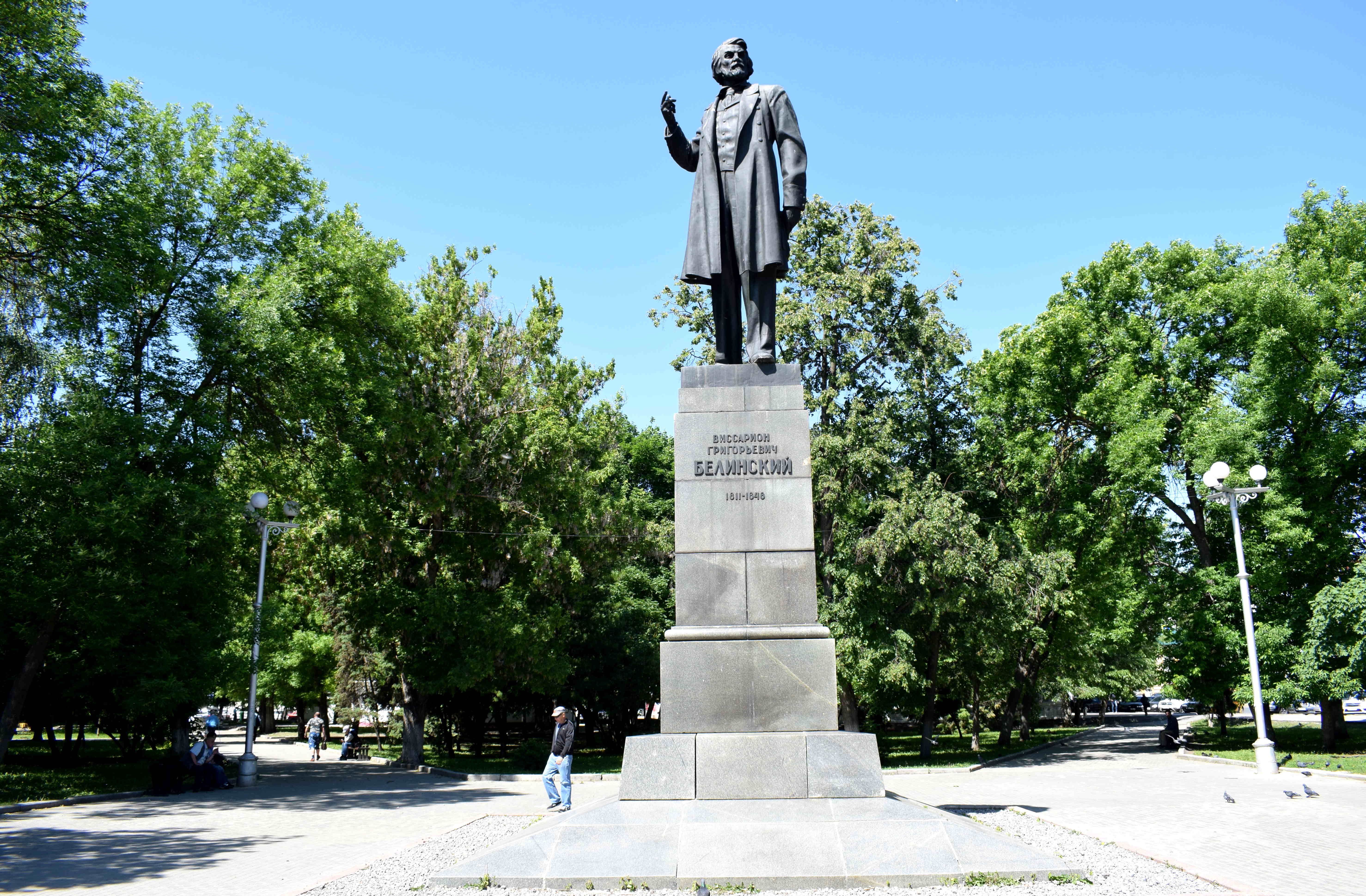 Penza Russia Belinsky Statue Пенза Россия