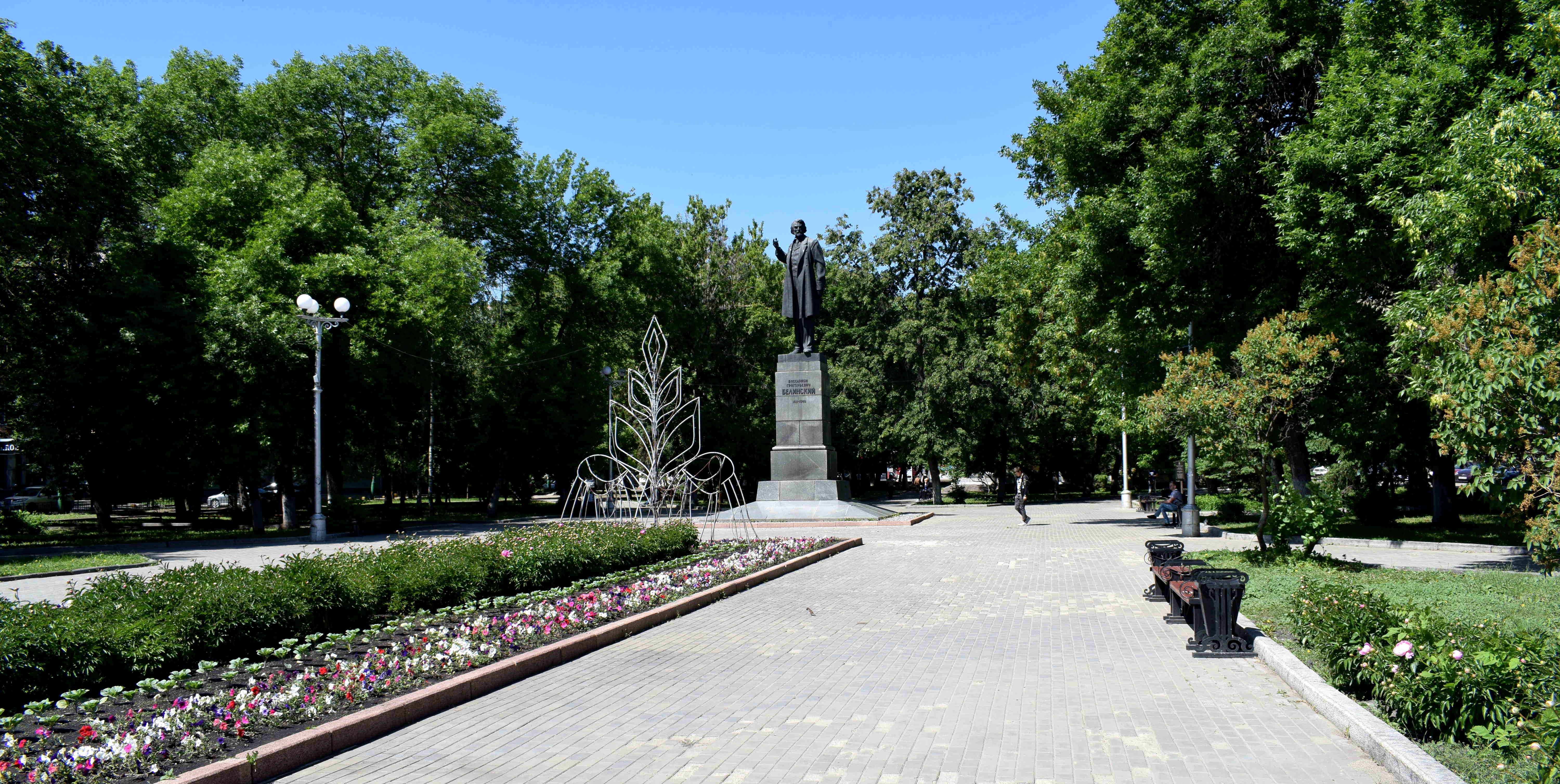 Penza Russia Belinsky Statue Пенза Россия