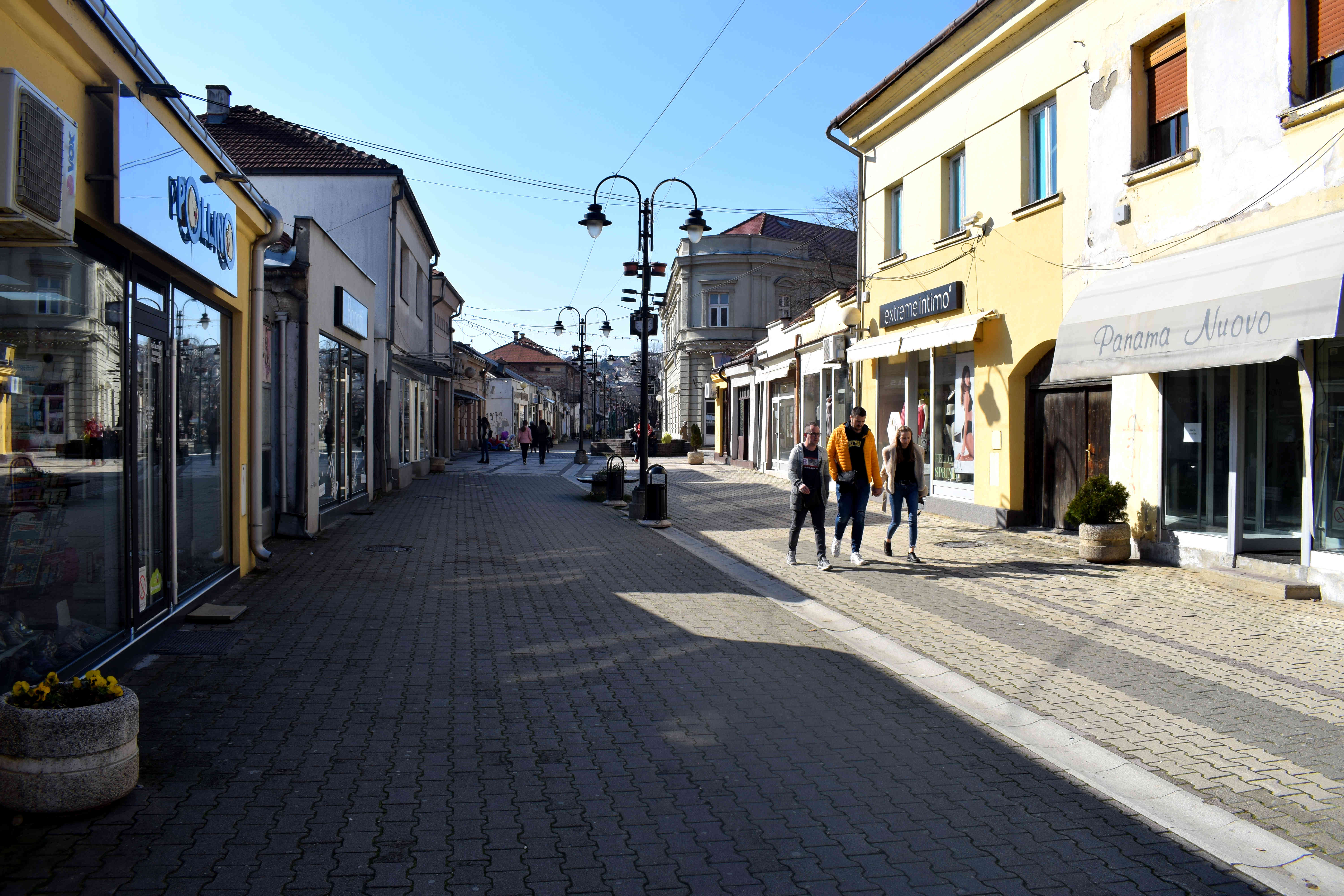 valjevo pesacaka zona ulica kneza milosa