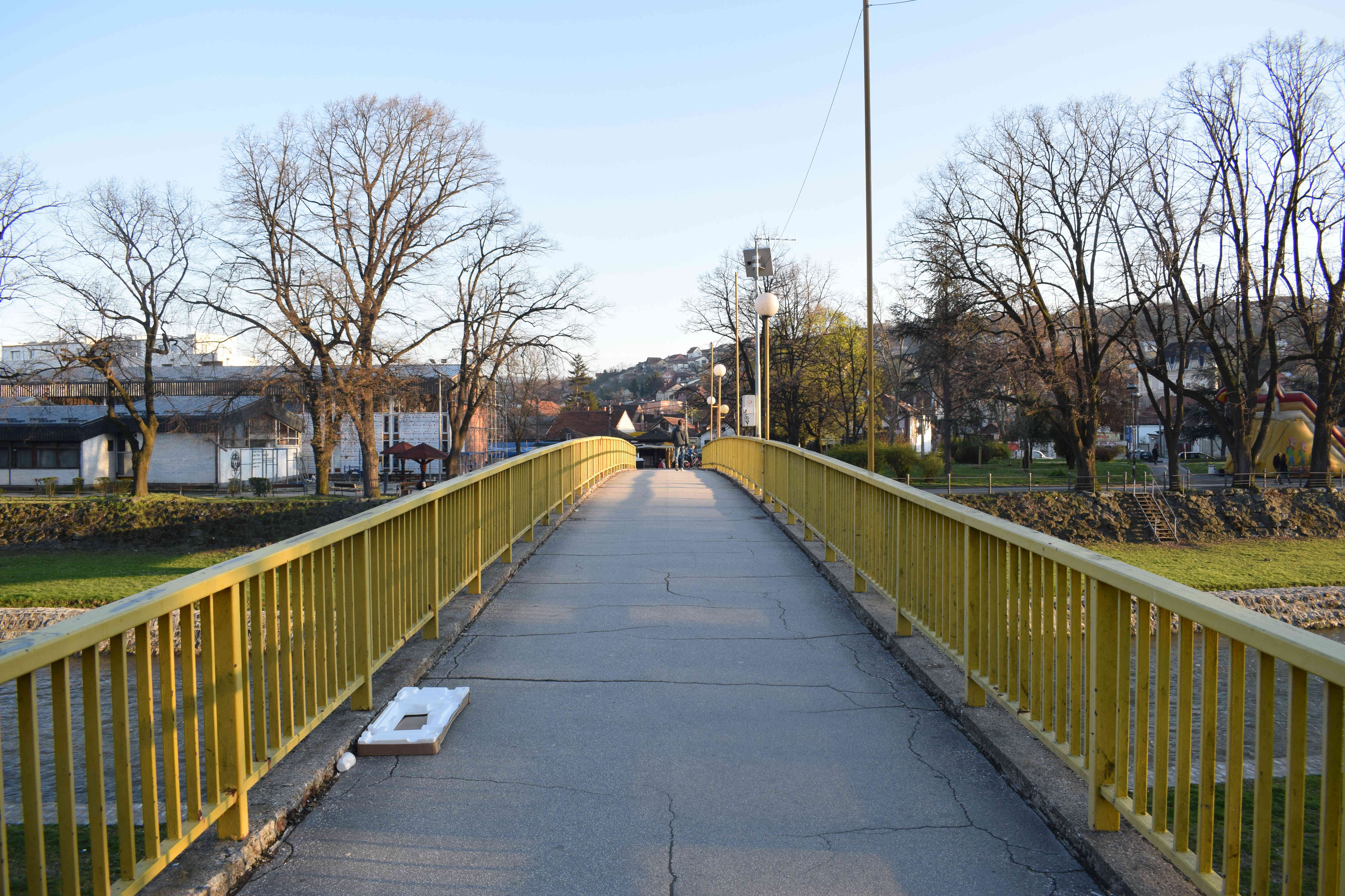 Valjevo Pesacki Most Pedestrian Bridge